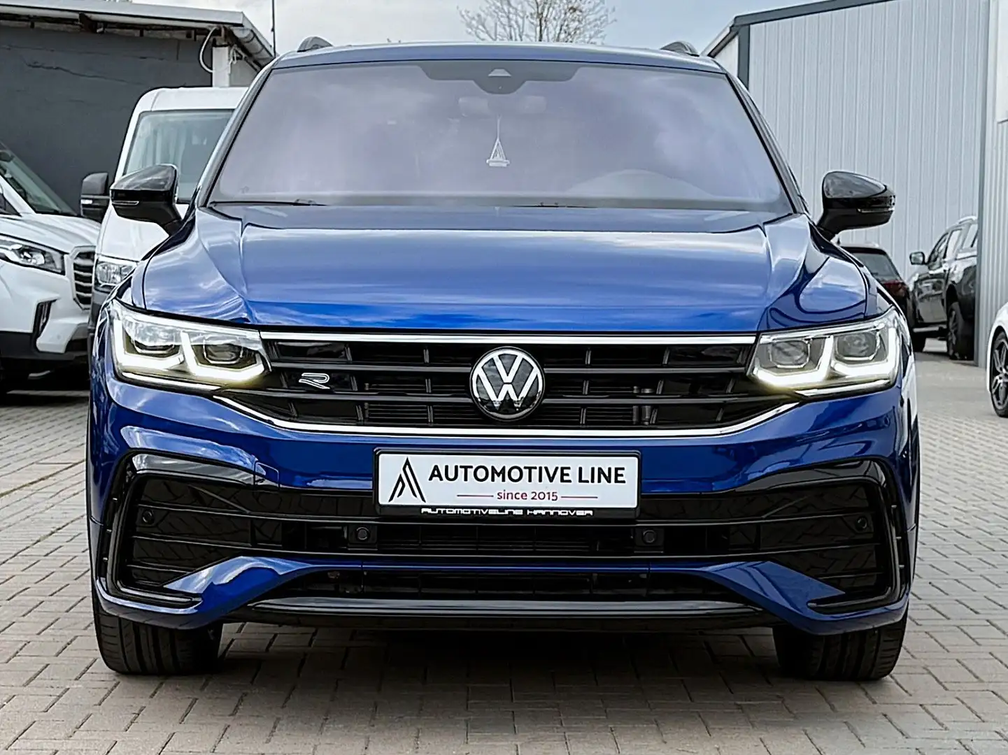 Volkswagen Tiguan TIGUAN R-LINE 4M MATRIX/PANO/VIRTUAL/AHK/KAMERA/ Blau - 2