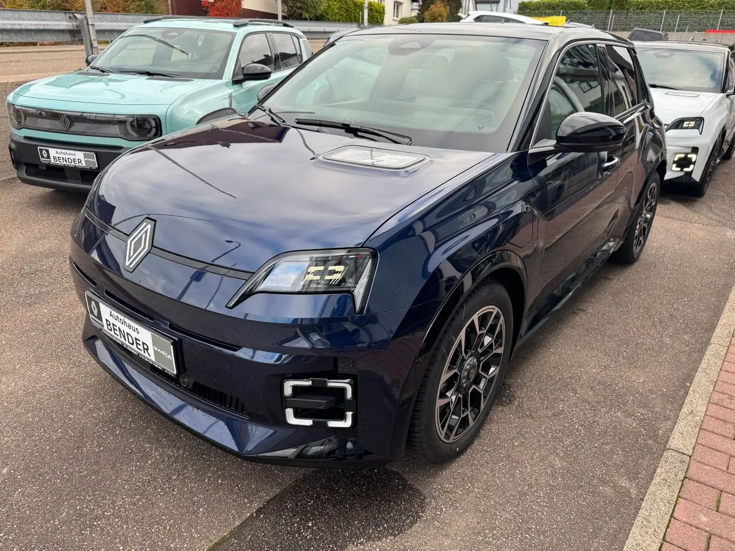 Renault R 5 5 E-Tech Roland-Garros 150 Comfort Range Blauw - 2