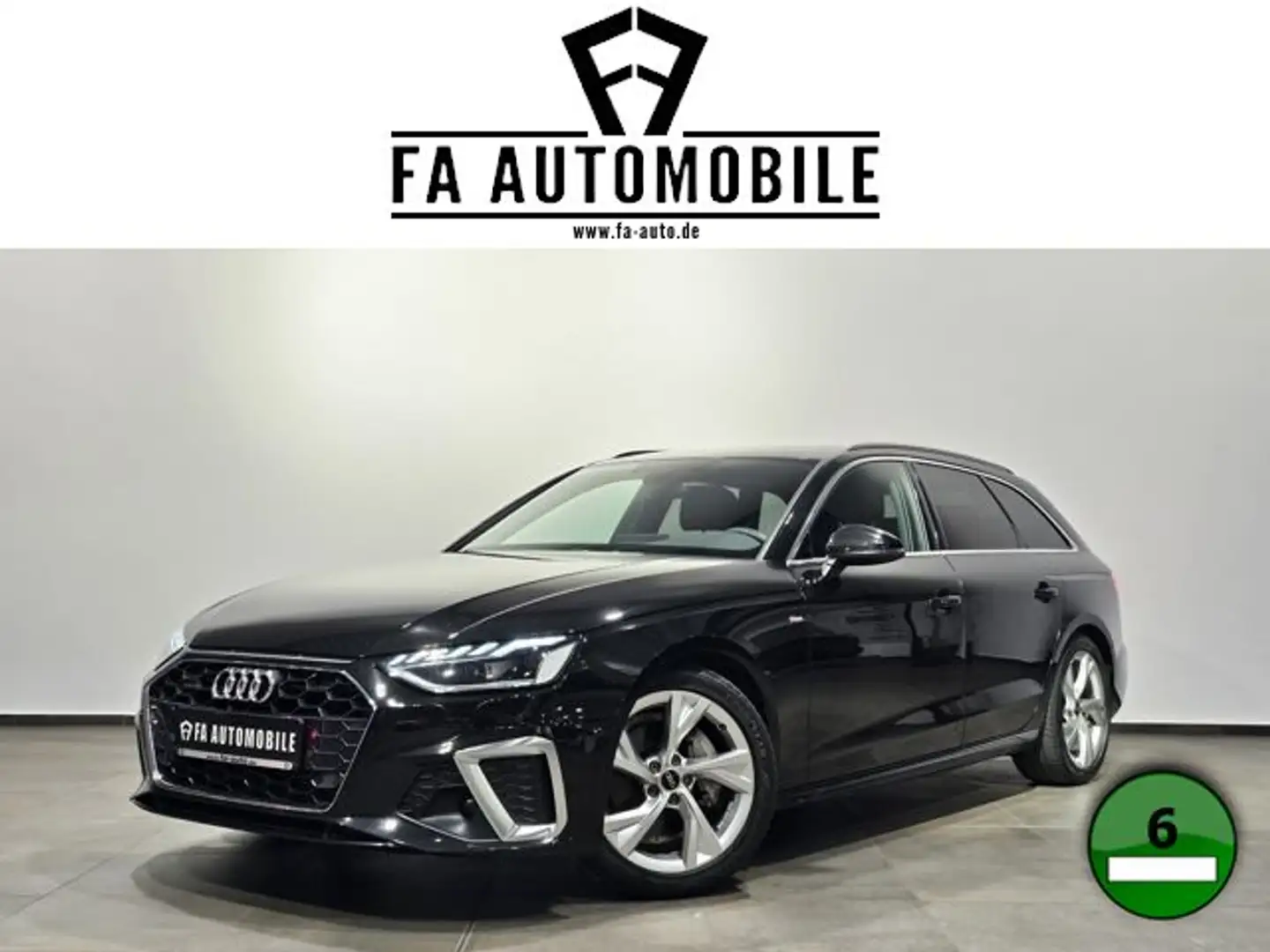 Audi A4 40 TFSI Q 2x S Line Matrix AHK Standheizung Schwarz - 1