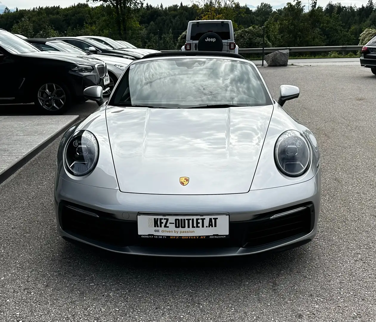 Porsche 992 911 Targa 4 *Ö-1.Besitz*Bose*360°*MwSt.* Silber - 2