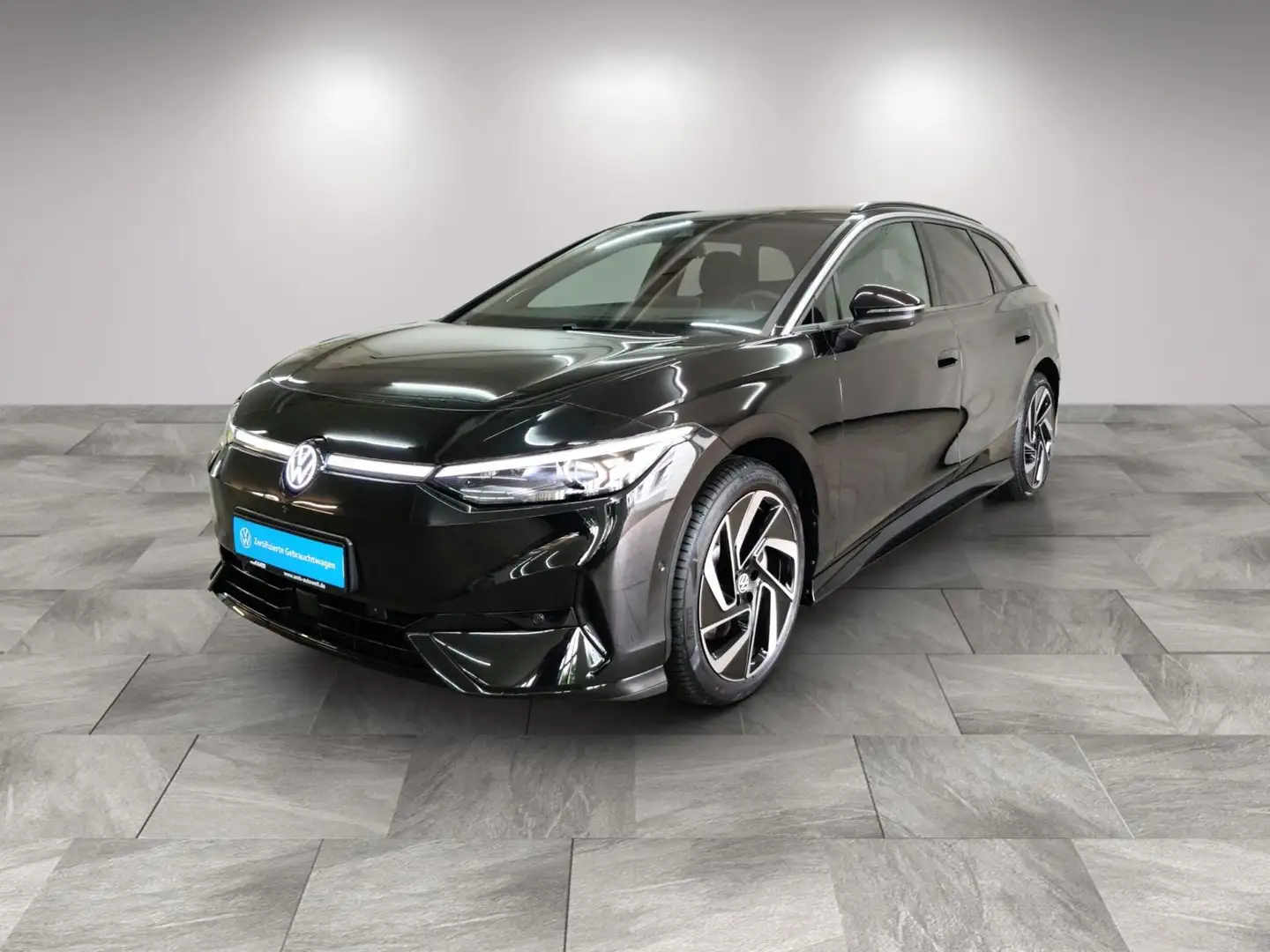 Volkswagen ID.7 Tourer Pro 77kWh/AHK/Matrix/Wärmepu/01.30Ga Schwarz - 2