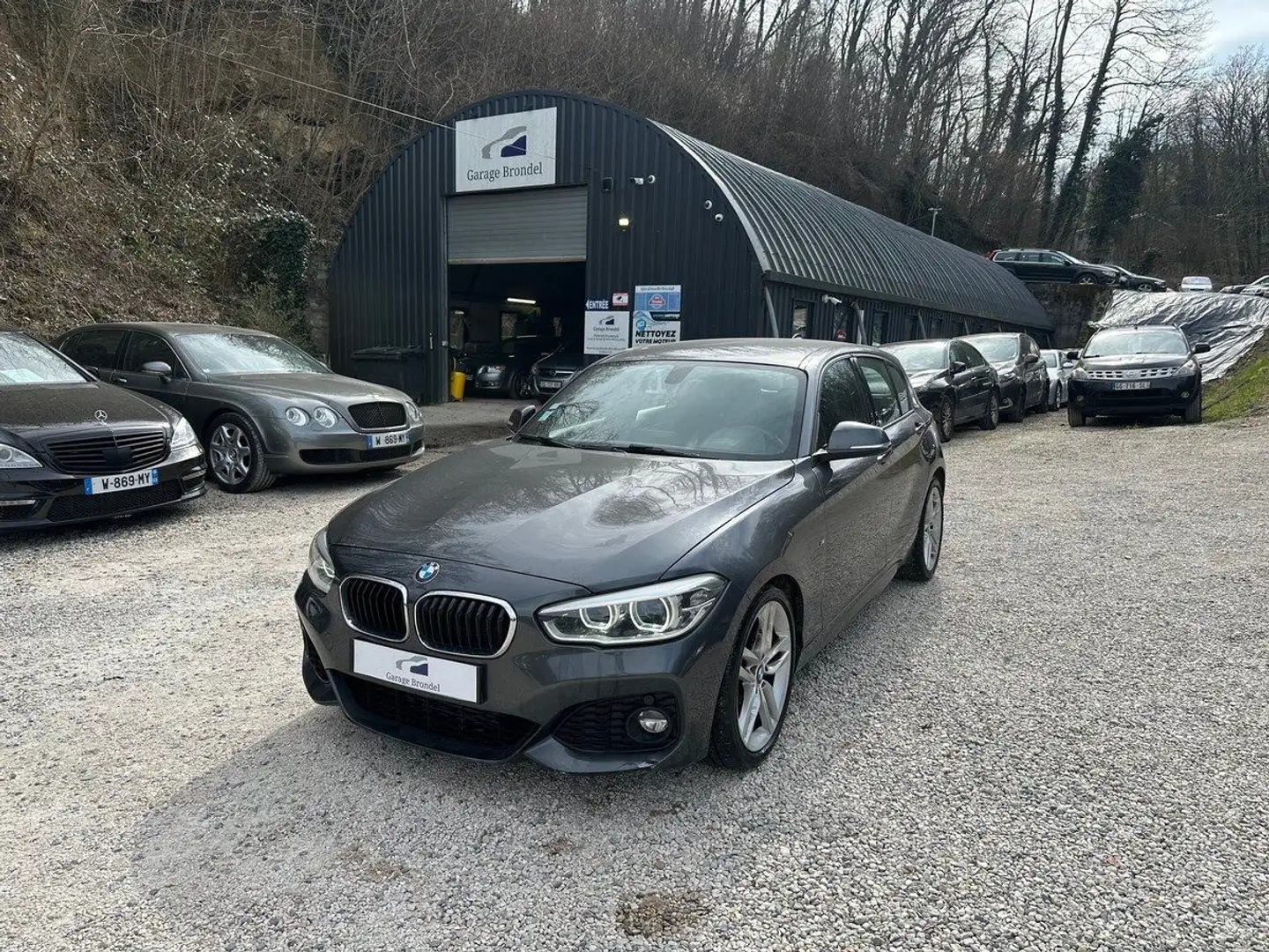 BMW 120 (F20) 120dA 190cv BVA8 M Sport Gris - 1