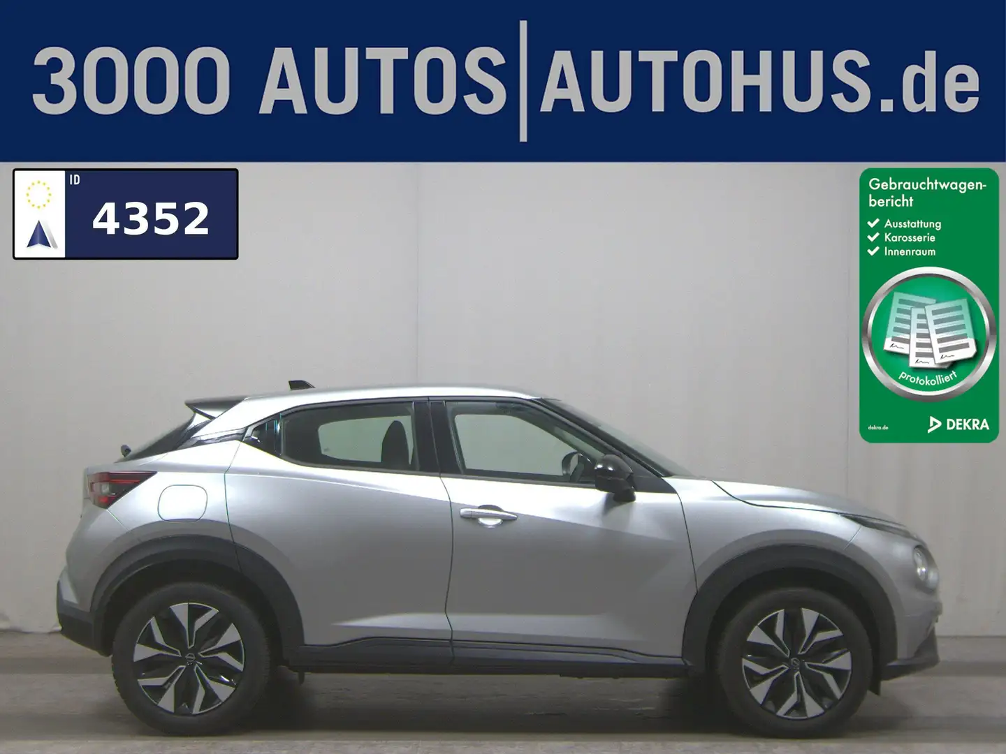 Nissan Juke 1.0 Acenta LED RFK Shz Argent - 1