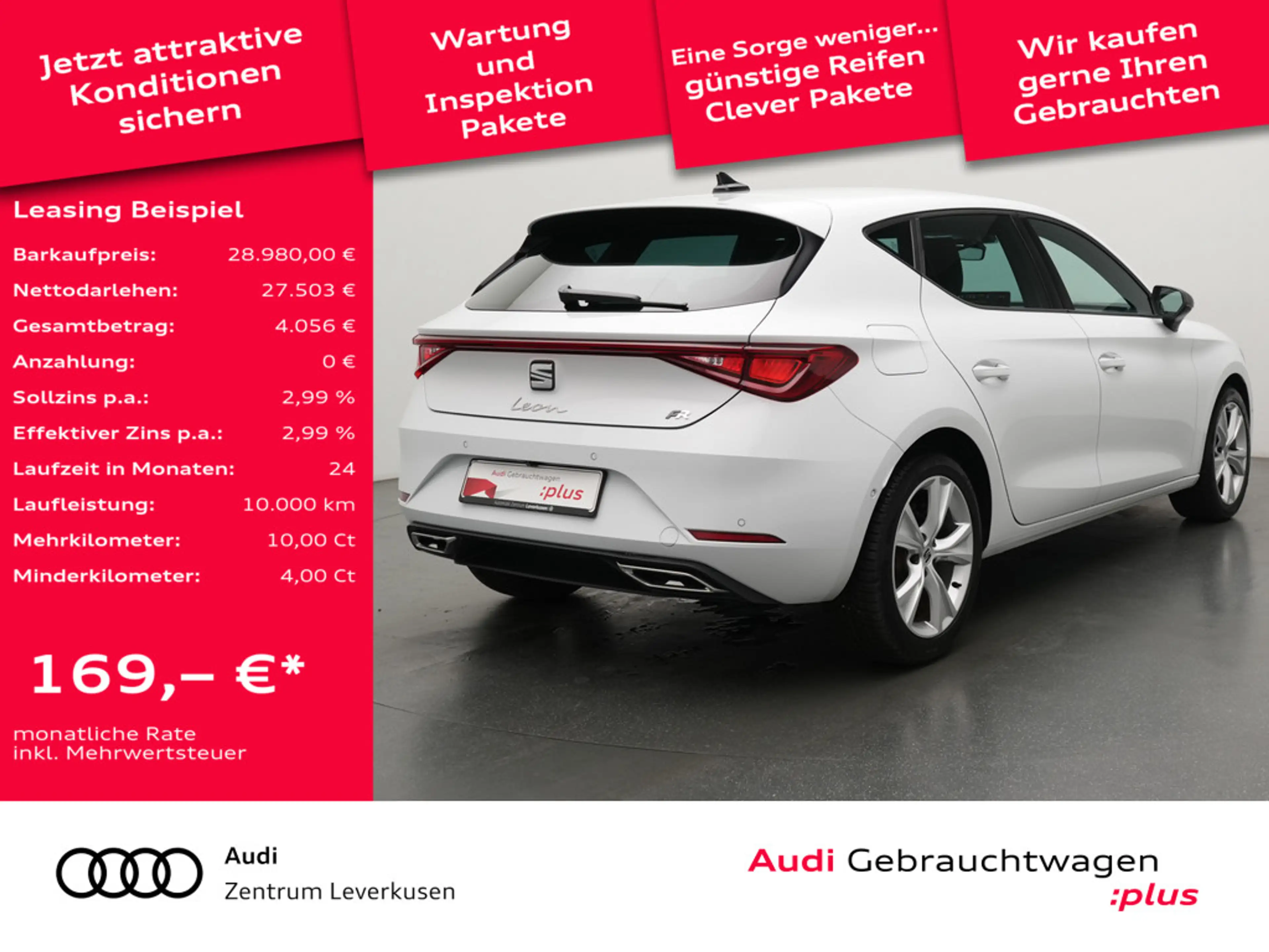 SEAT Leon FR DSG ACC NAVI MATRIX KEYLESS KAM PDC SHZ — photo 2