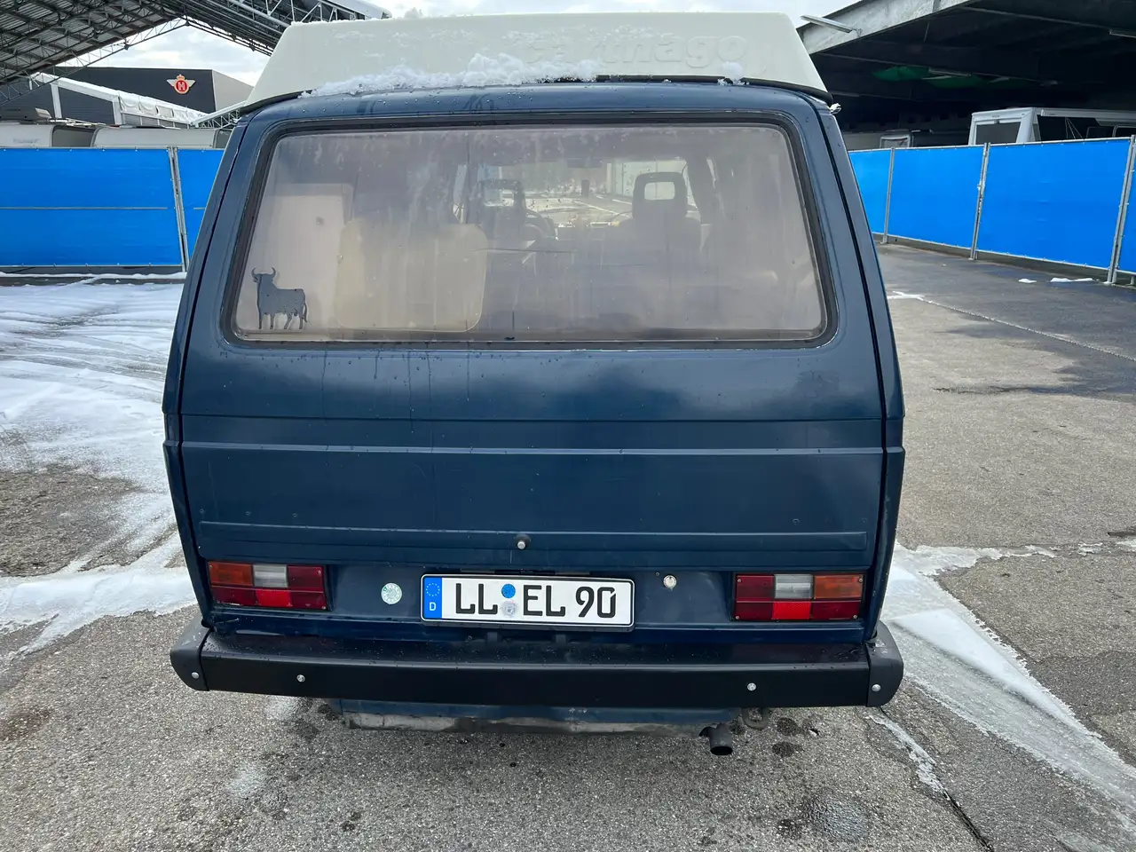 Volkswagen T3 Schöner Camper T3 Bulli 1,6l D, BJ 1990, Carthago Malibu, foto 5