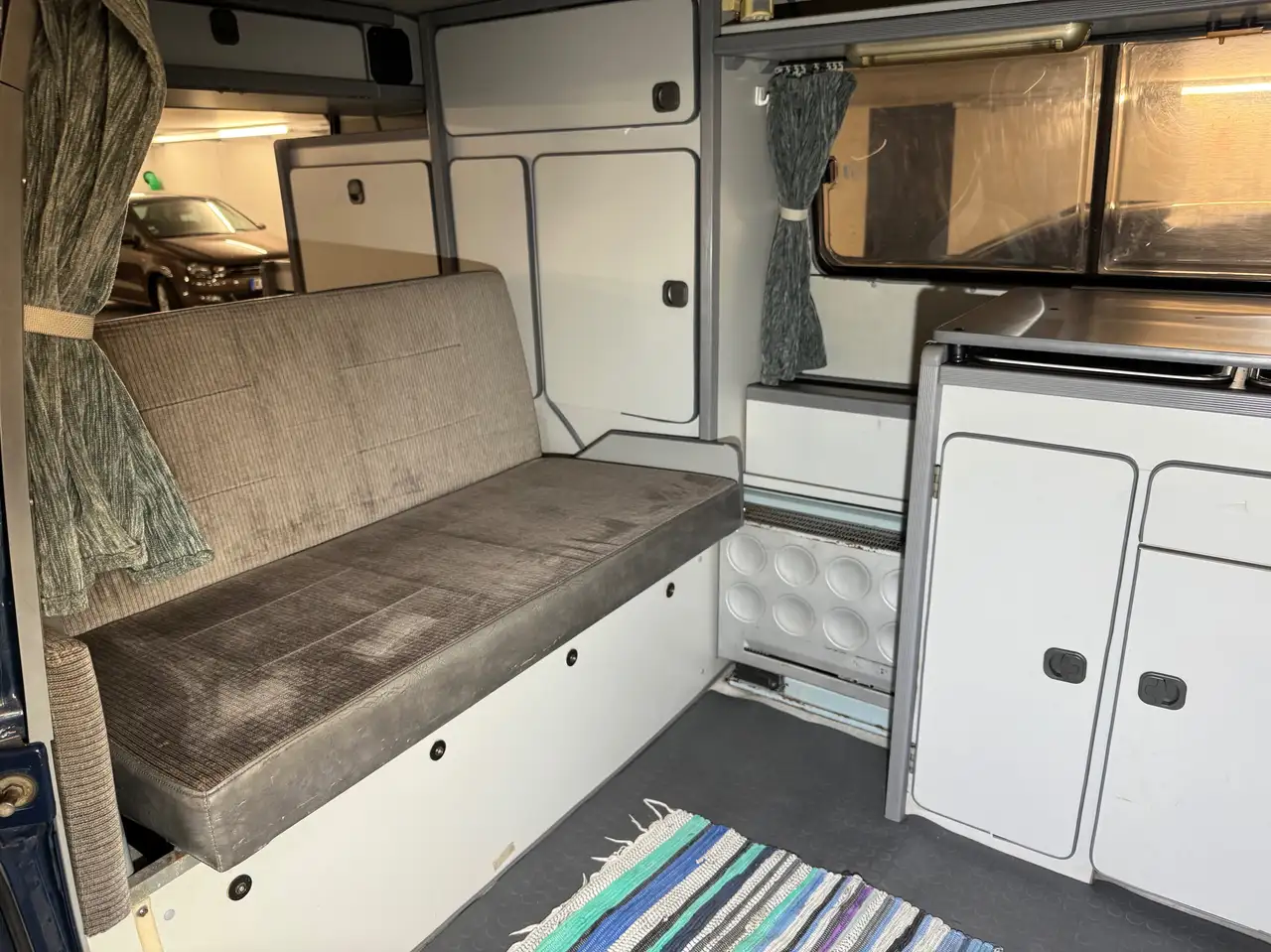 Volkswagen T3 Schöner Camper T3 Bulli 1,6l D, BJ 1990, Carthago Malibu, foto 9