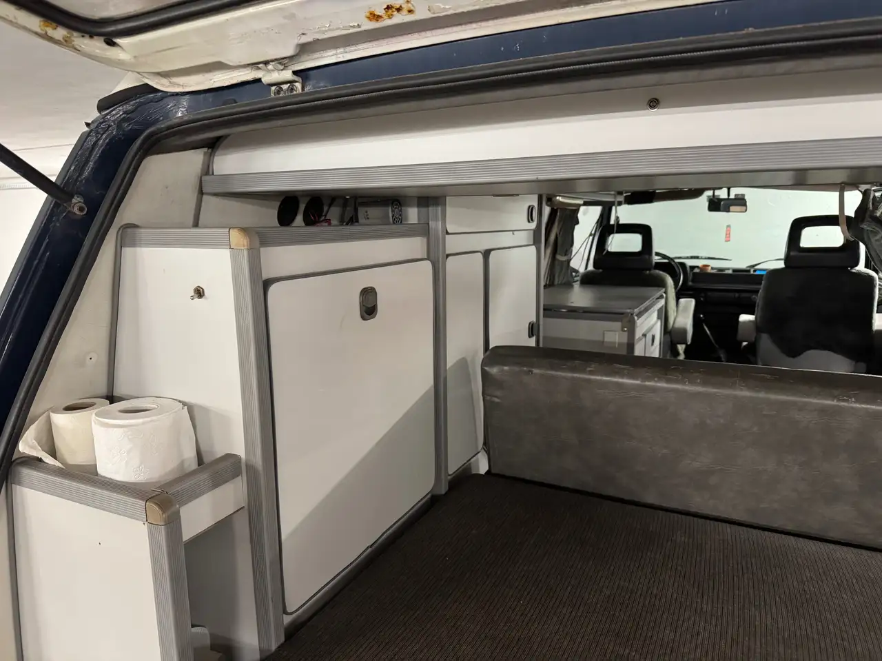 Volkswagen T3 Schöner Camper T3 Bulli 1,6l D, BJ 1990, Carthago Malibu, foto 11