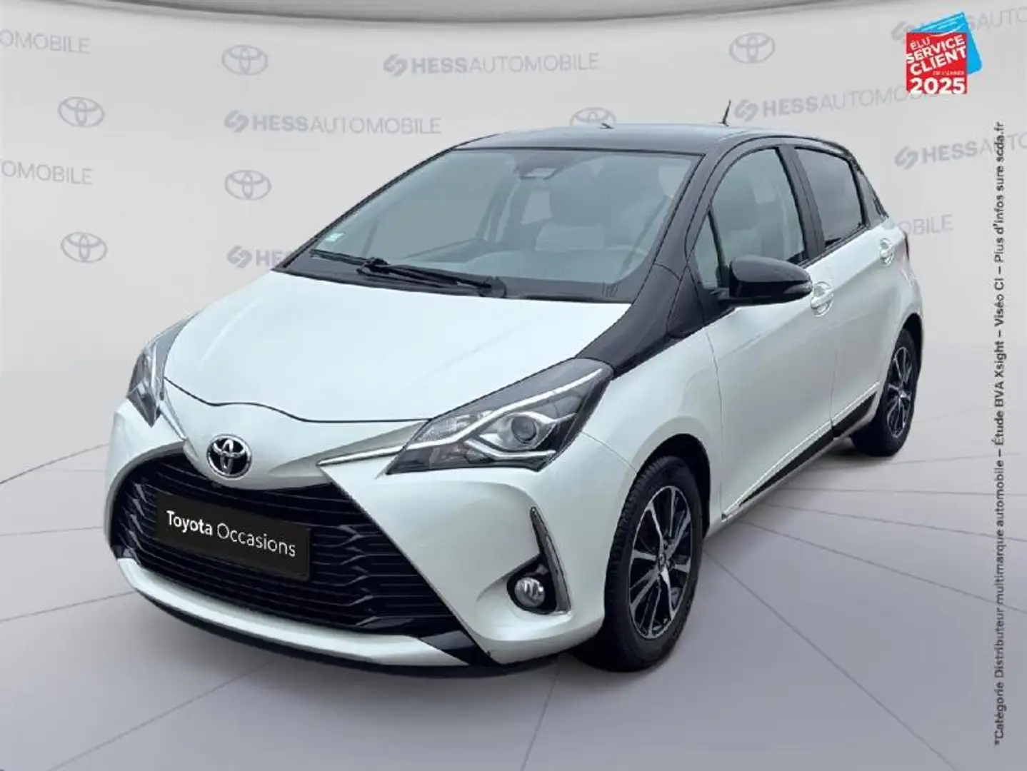 Toyota Yaris 70 VVT-i Design 5p RC18 Camera Blanc - 1