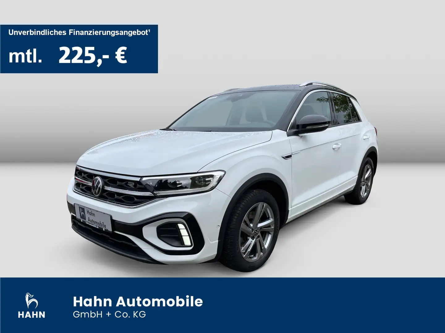 Volkswagen T-Roc 2.0TDI DSG  R-Line LED Nav AHK ACC APP CAM Weiß - 1
