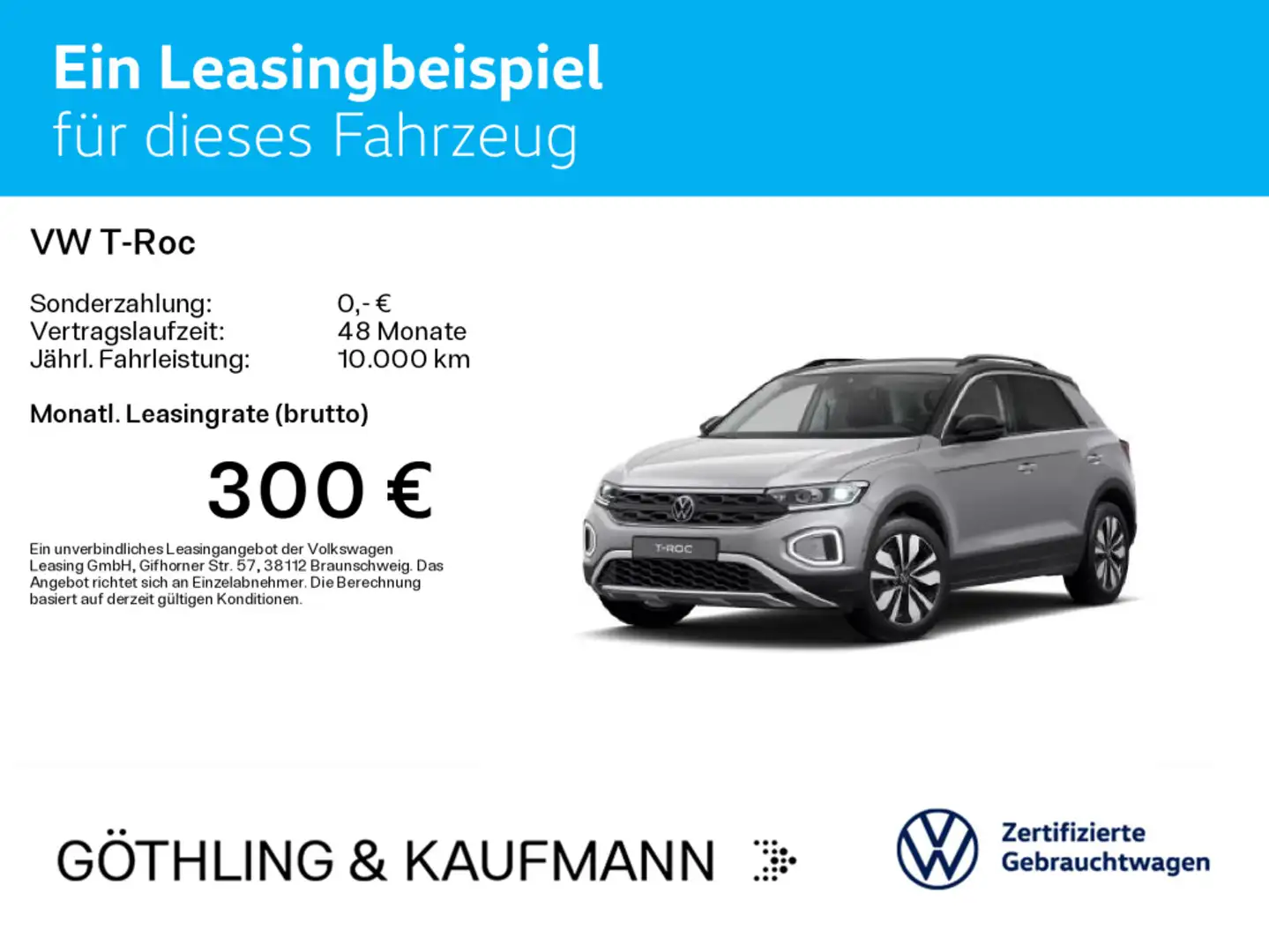 Volkswagen T-Roc T-ROC 2.0 TDI DSG GOAL*AHK*KAMERA*NAVI*LED*17ZOL Silber - 2