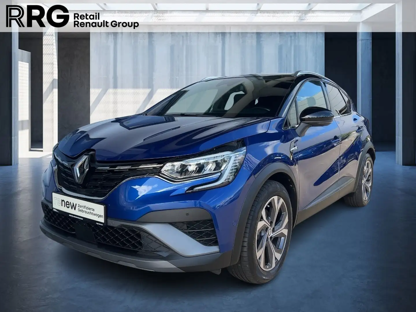 Renault Captur 1.6 E-TECH Plug-In Hybrid 160 R.S. Line Blue - 1