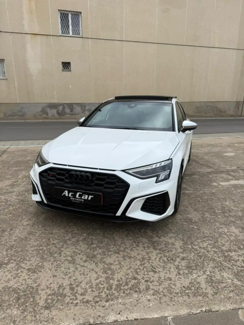 Audi S3 Sportback quattro S tronic Blanc - 2