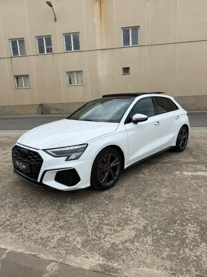 Audi S3 Sportback quattro S tronic Blanc - 1