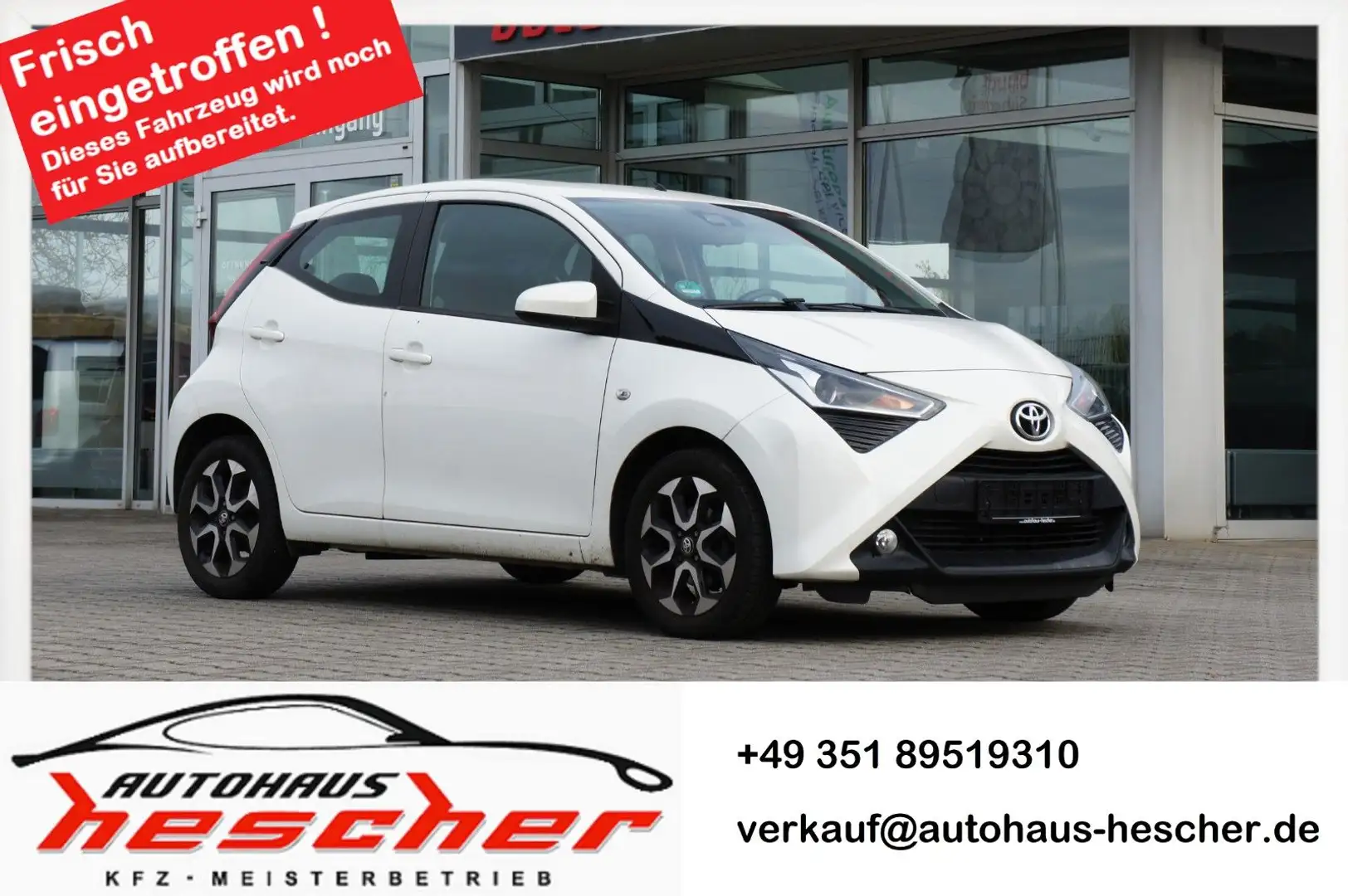 Toyota Aygo 1.0 x-shift x-play club *CARPLAY*KAMERA* Blanc - 1