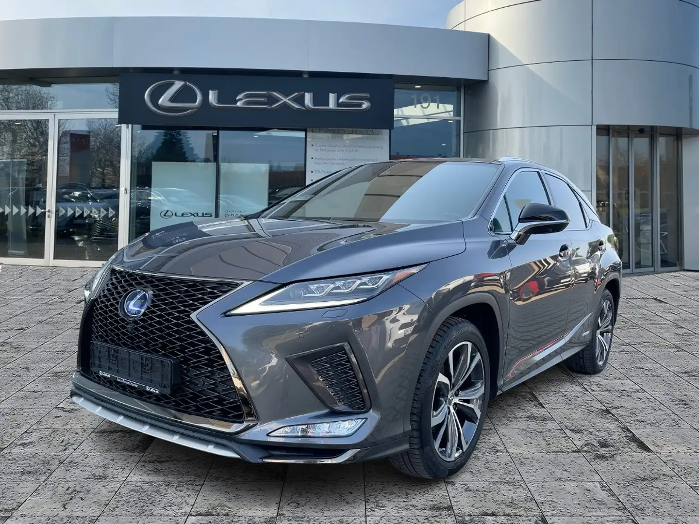 Lexus RX 450h F-Sport Pano*AHK*HUD*Navi*4xSHZ*KAM Grau - 2