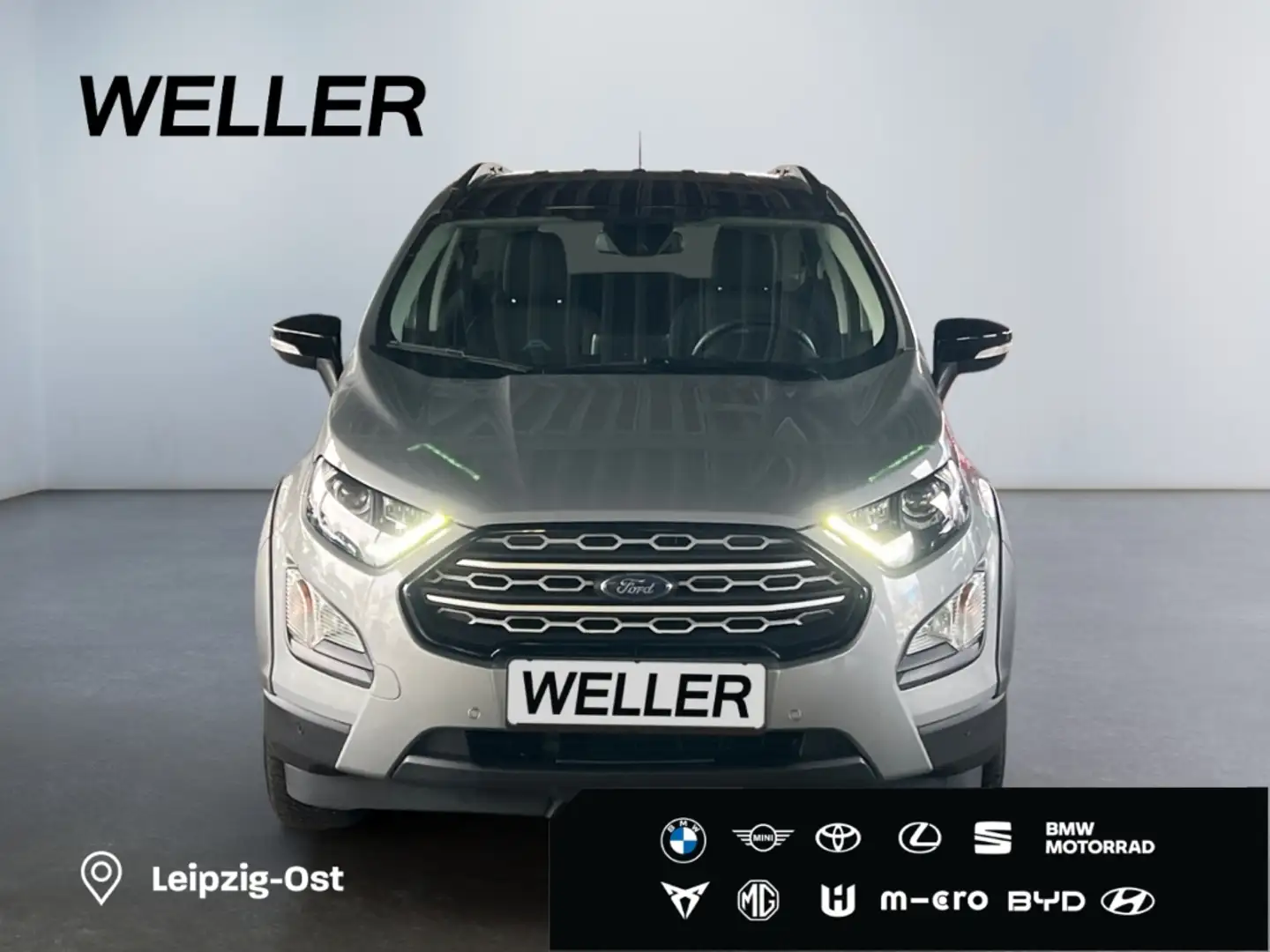 Ford EcoSport 1.0 EcoB ACTIVE *B&O*Navi*CarPlay*SHZ* Silber - 2
