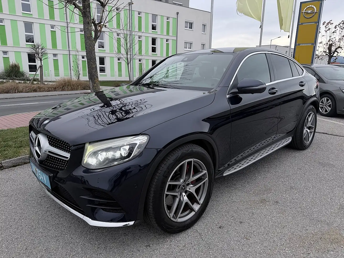 Mercedes-Benz GLC 220 d Coupé 4MATIC Aut. **AMG Line Exterieur-AMG Li... Bleu - 1