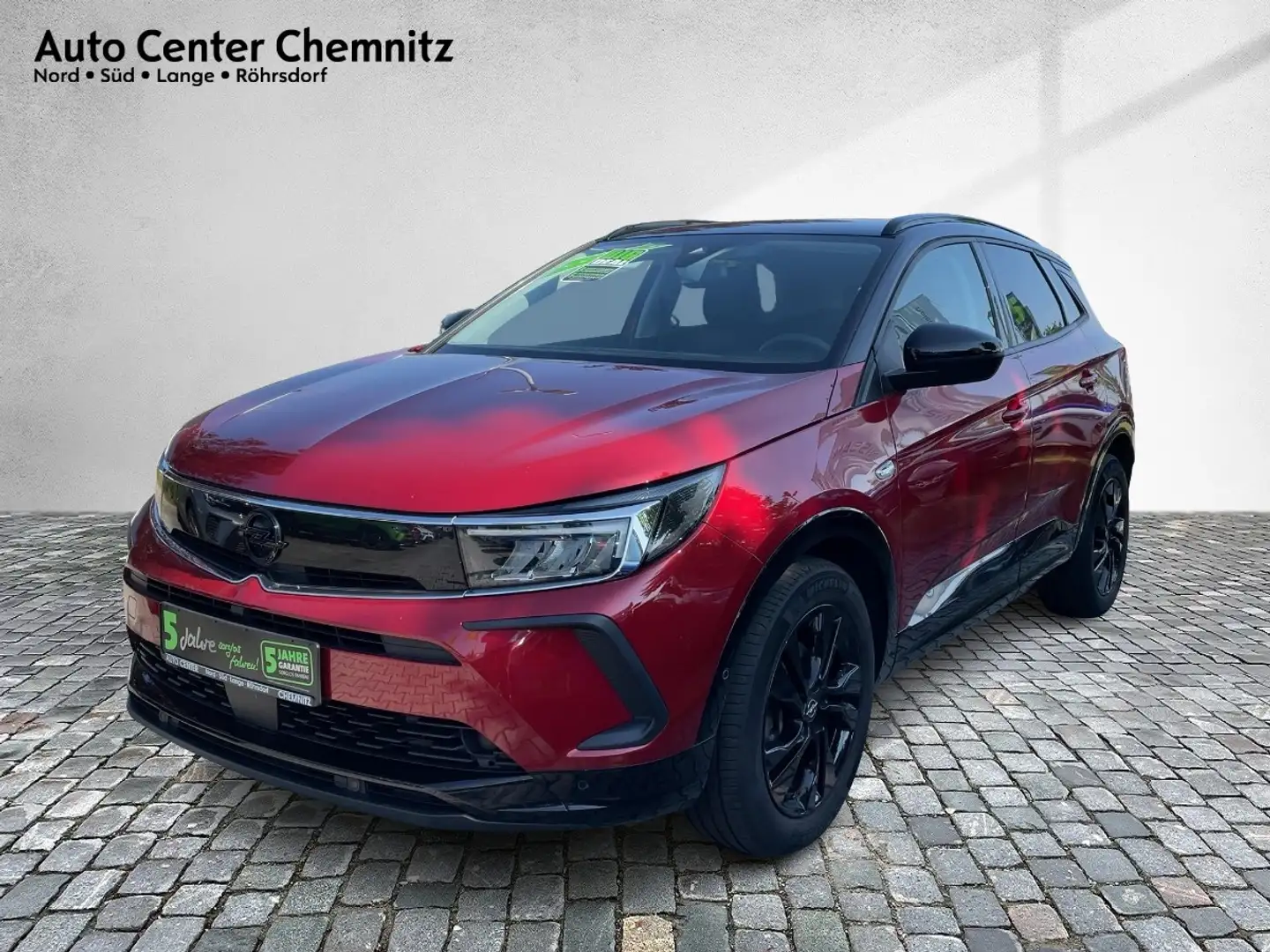 Opel Grandland 1.2 GS Line LED/Navi/Ergo/PDC//Kamera Rojo - 2