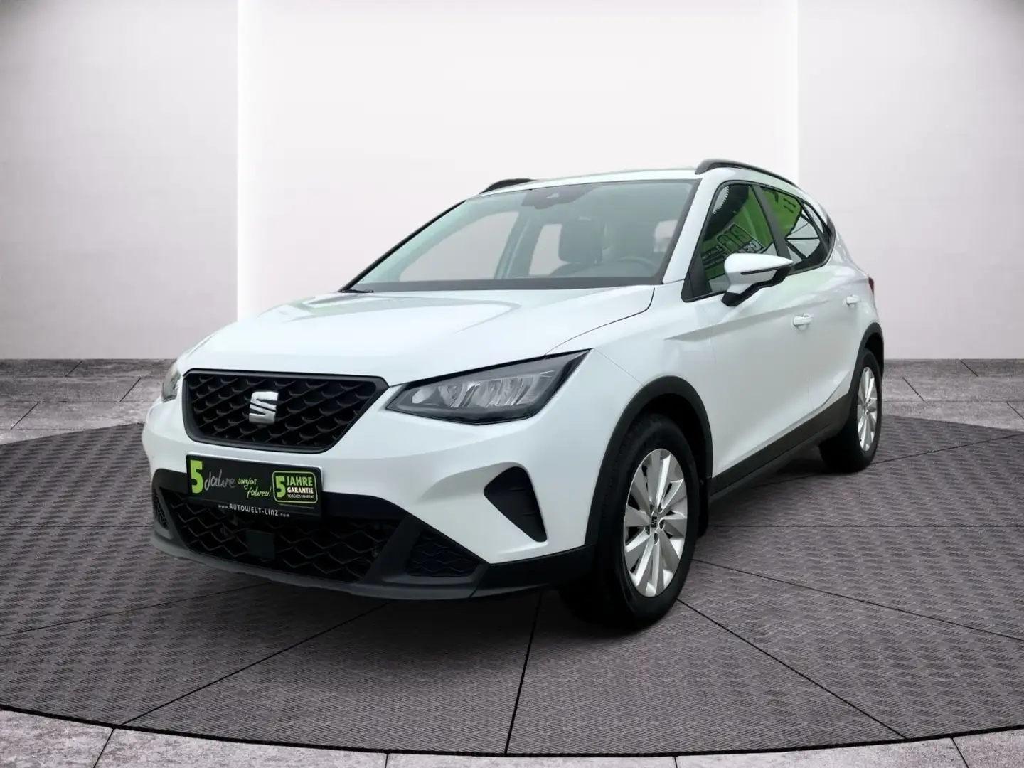 SEAT Arona 1,0 TSI Style DSG LED+SHZ+8fach Weiß - 2