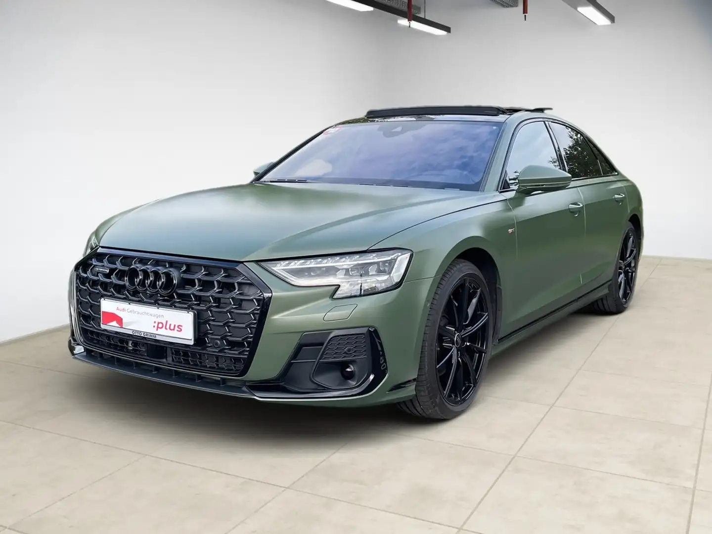 Audi A8 50 TDI quattro Tiptronic Matrix LED B&O Groen - 2