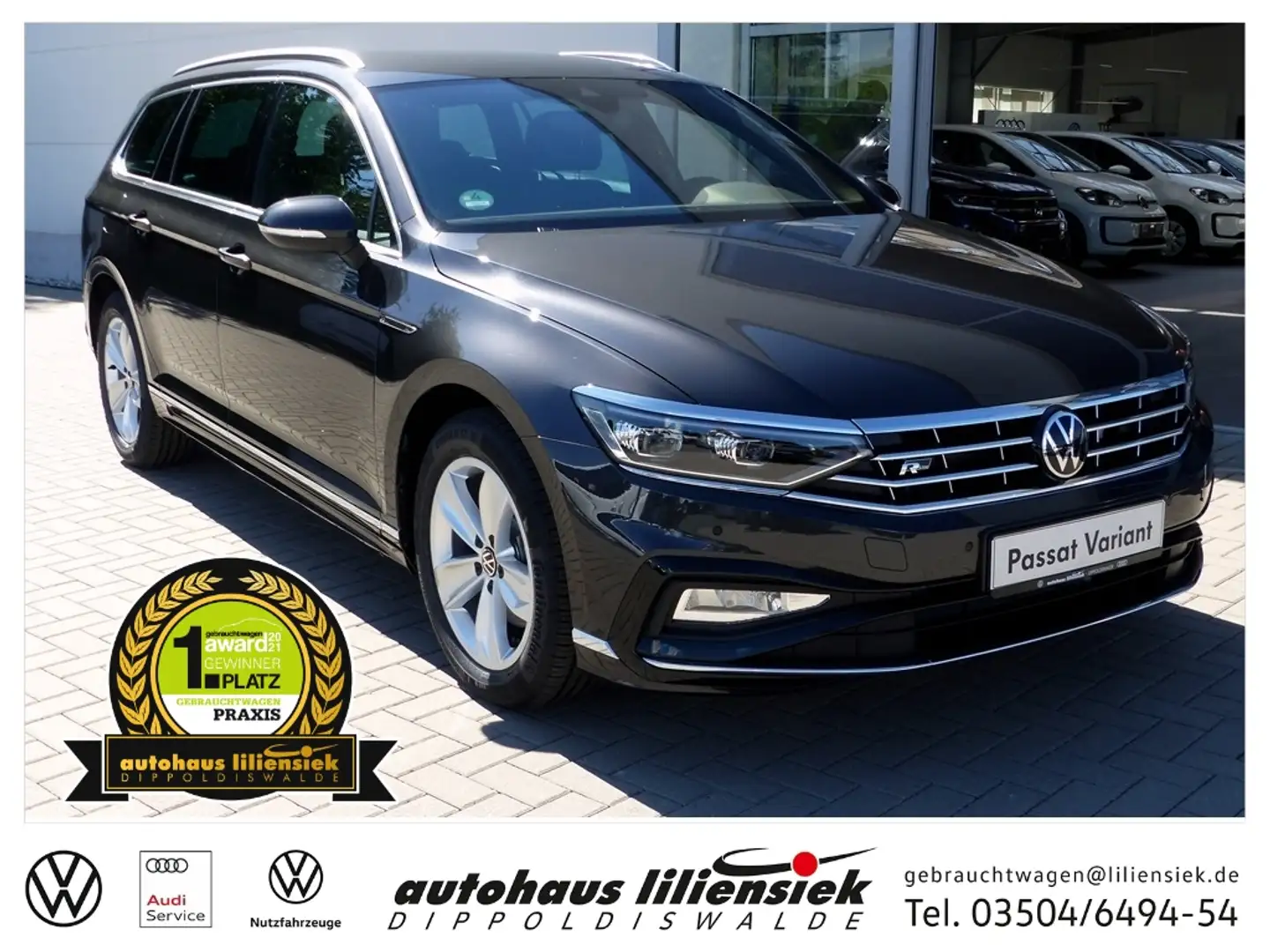 Volkswagen Passat Variant 2.0 TDI DSG  Business *R-Line*LED*ACC* Šedá - 1