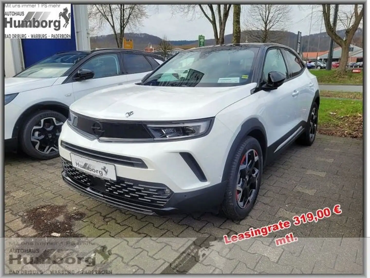 Opel Mokka-E GS Line Navi 50kWh 100%SoH LED Kurvenlicht Apple C Weiß - 1