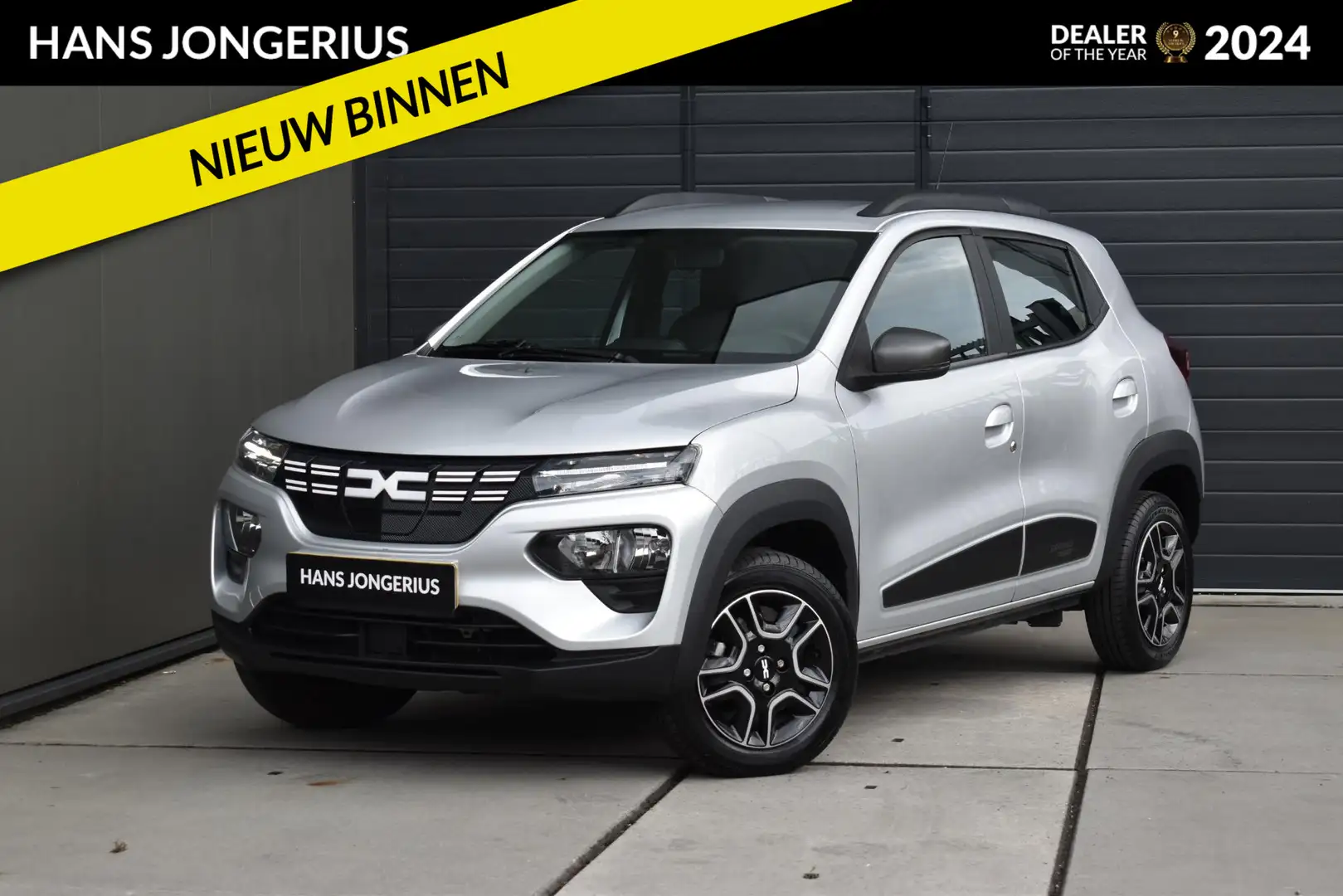 Dacia Spring Expression 27 kWh | DC-LADER | CAMERA | NAVI | AIR Grijs - 1