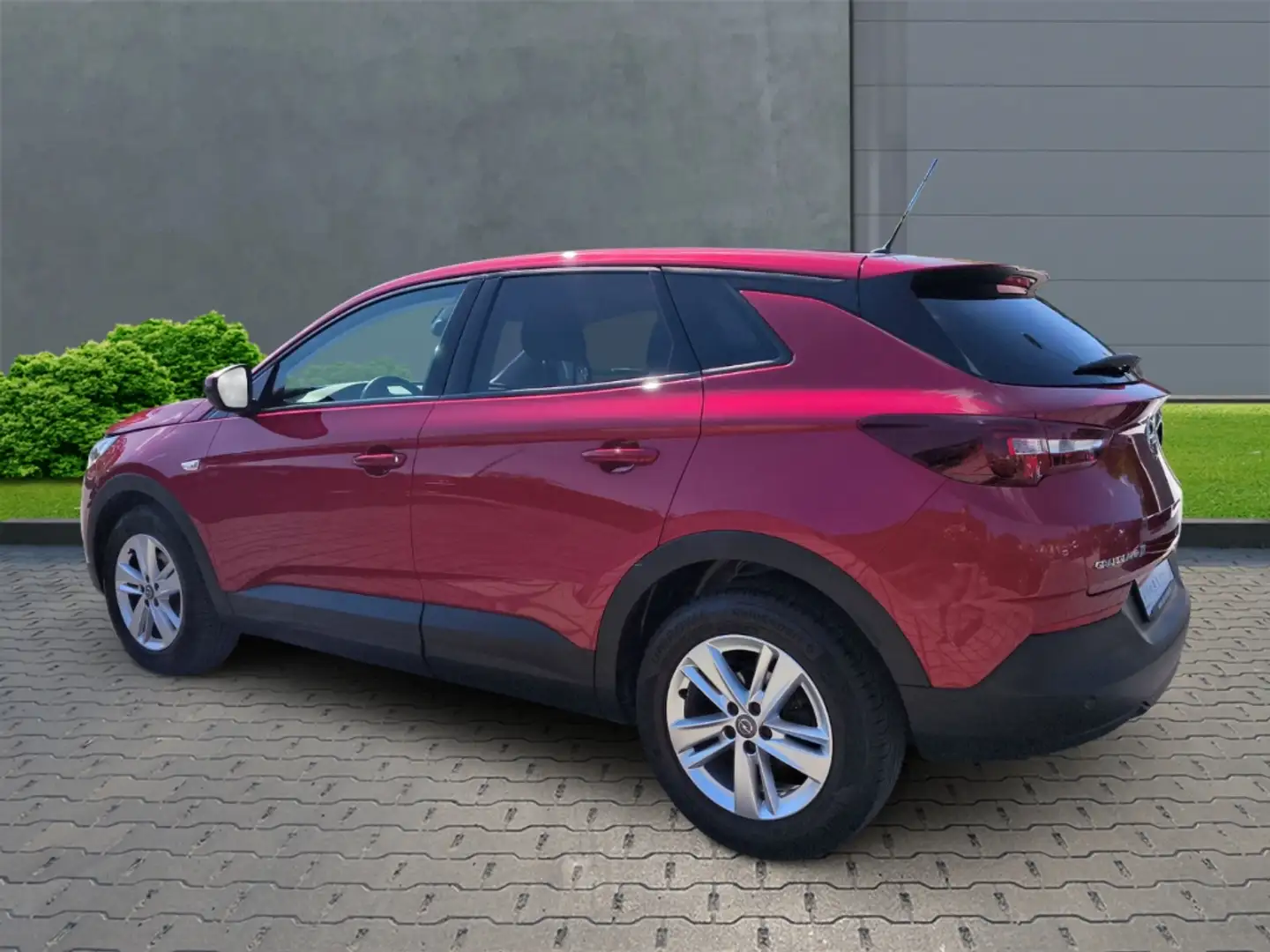 Opel Grandland Edition 1.2 Turbo+Alufelgen+Klimaanlage+Lenkradhei Rood - 2