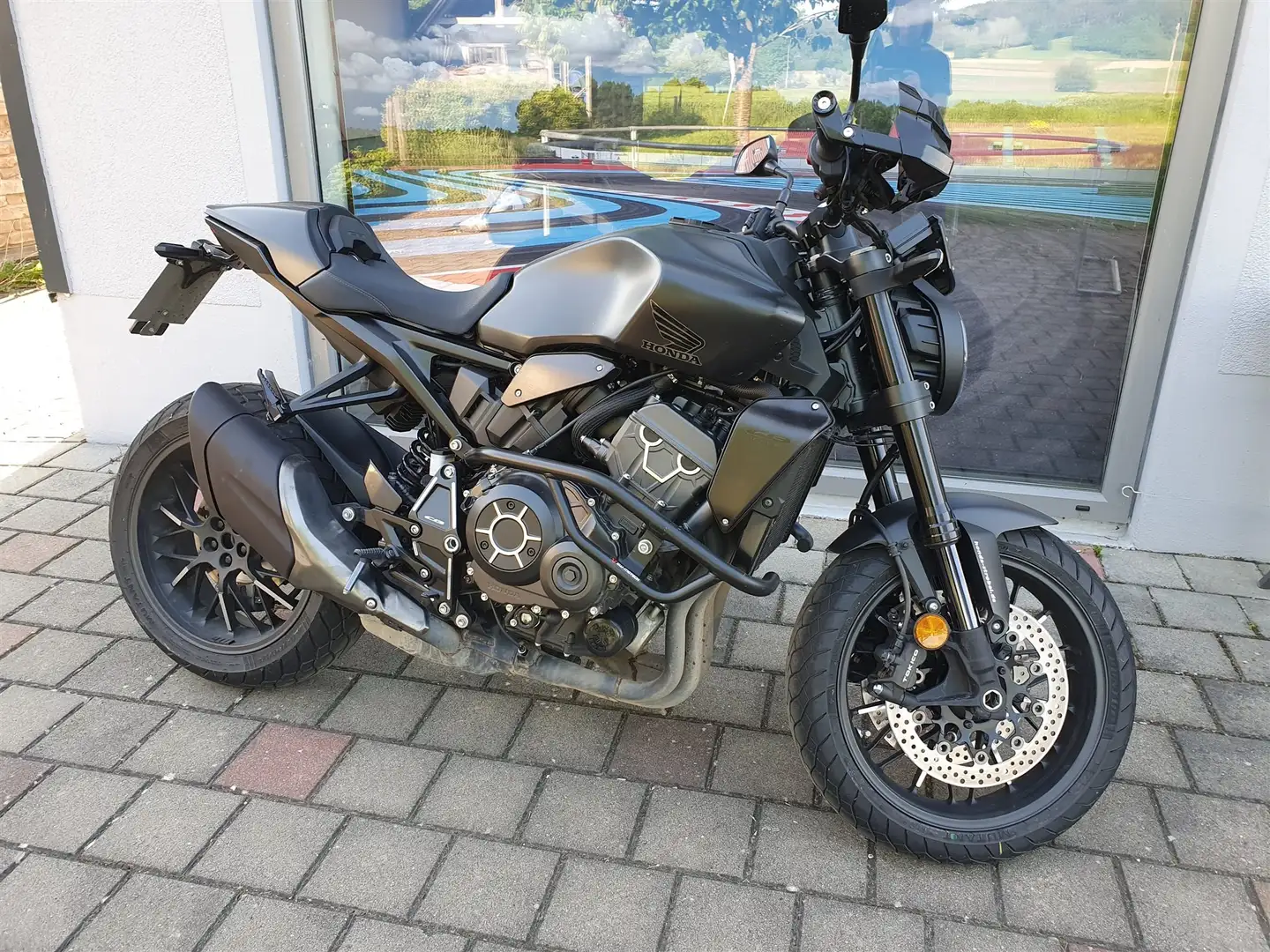 Honda CB 1000 Black Edition \ Wilbers Federbein, Zubehör Negro - 1