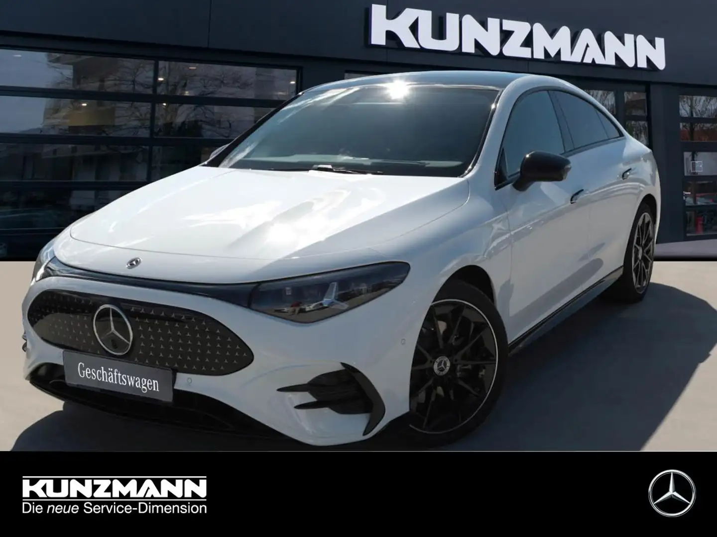 Mercedes-Benz CLA 250 + mit EQ Technologie AMG Night Panorama Blanc - 1