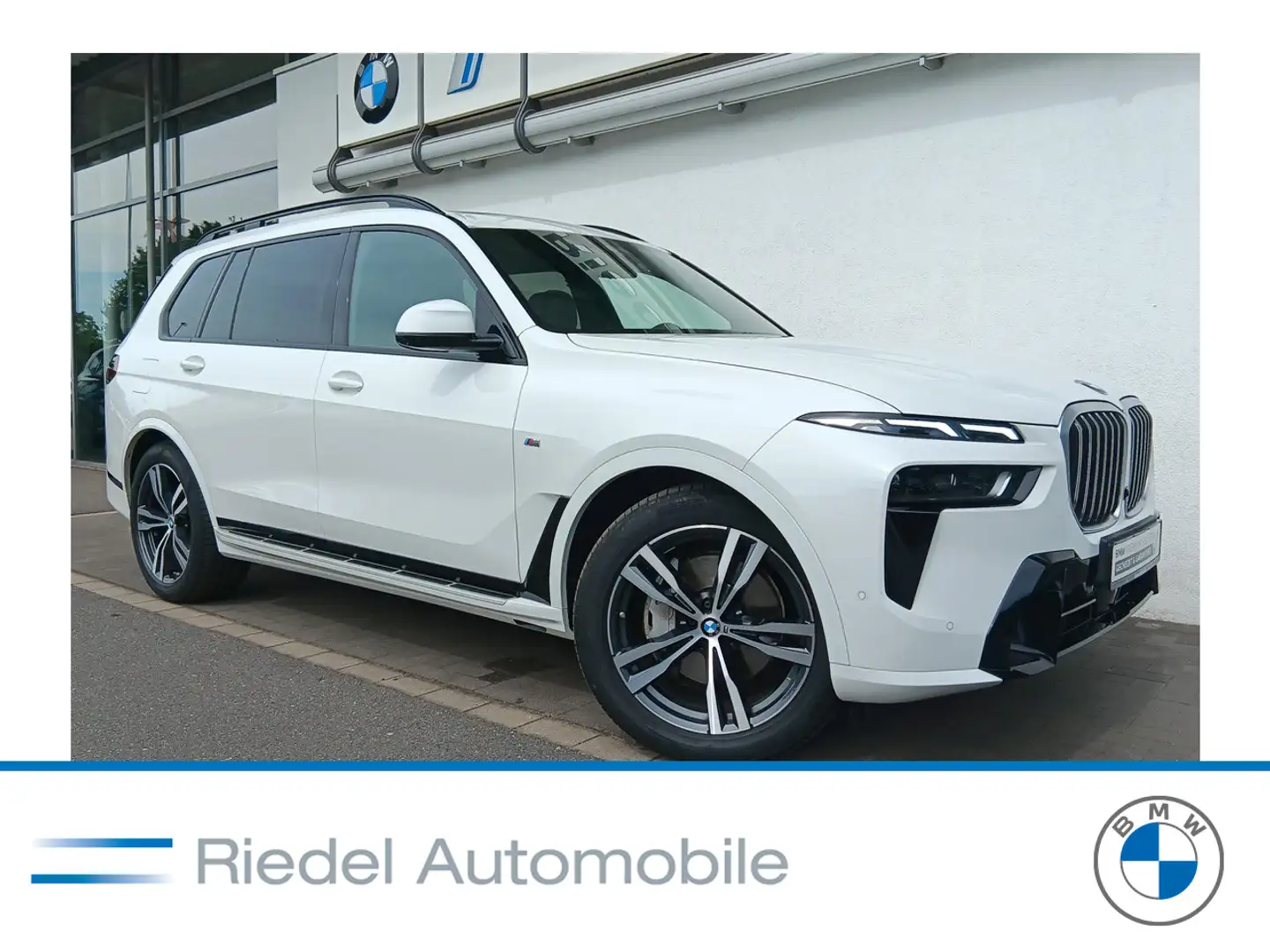 BMW X7 xDrive40i M Sportpaket*FACELIFT*AHK*DAPro*h/k Wit - 1