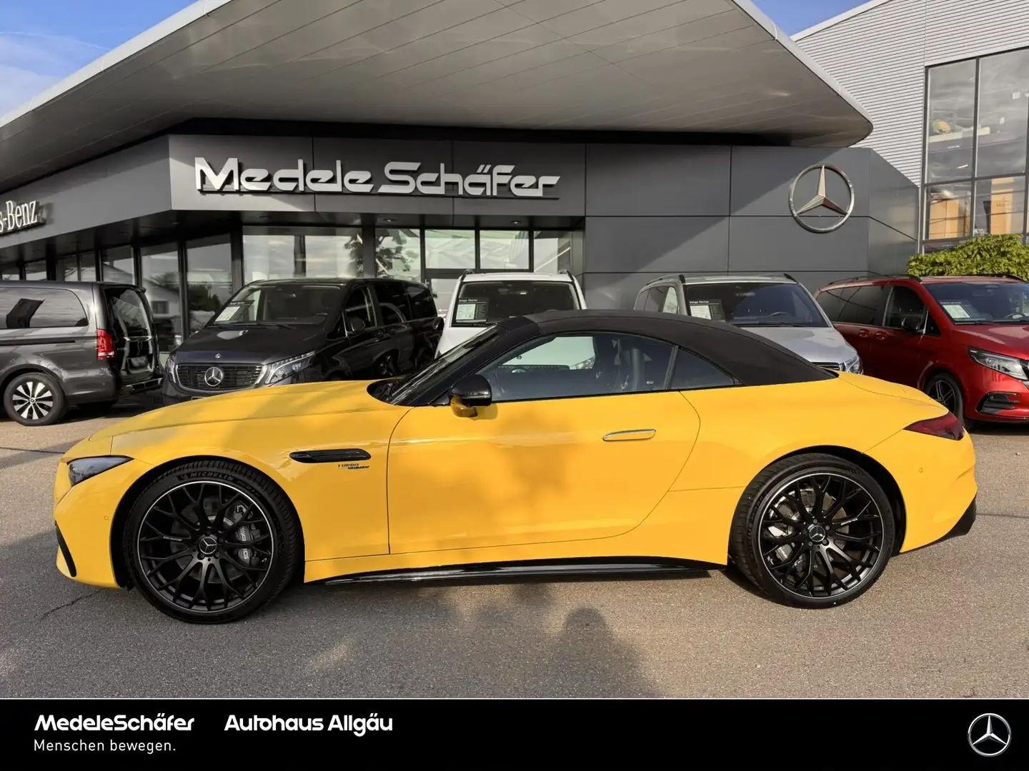 Mercedes-Benz SL 43 AMG SL 43 AMG Night 21" V8-Style Perf.-Sitze HA-Lenk Gelb - 2