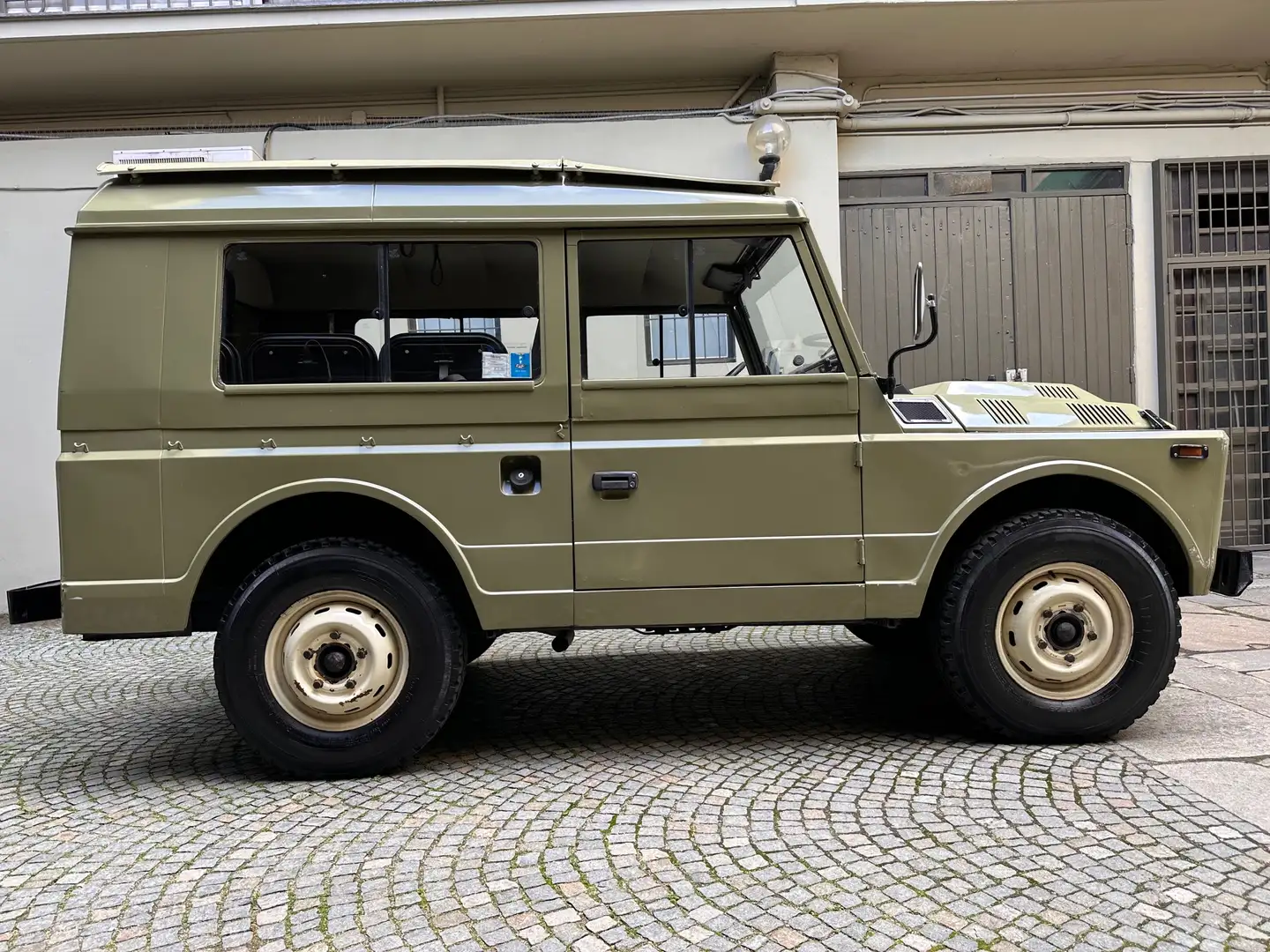 Fiat Campagnola 2.5d torpedo lunga * 9 POSTI * Grün - 2