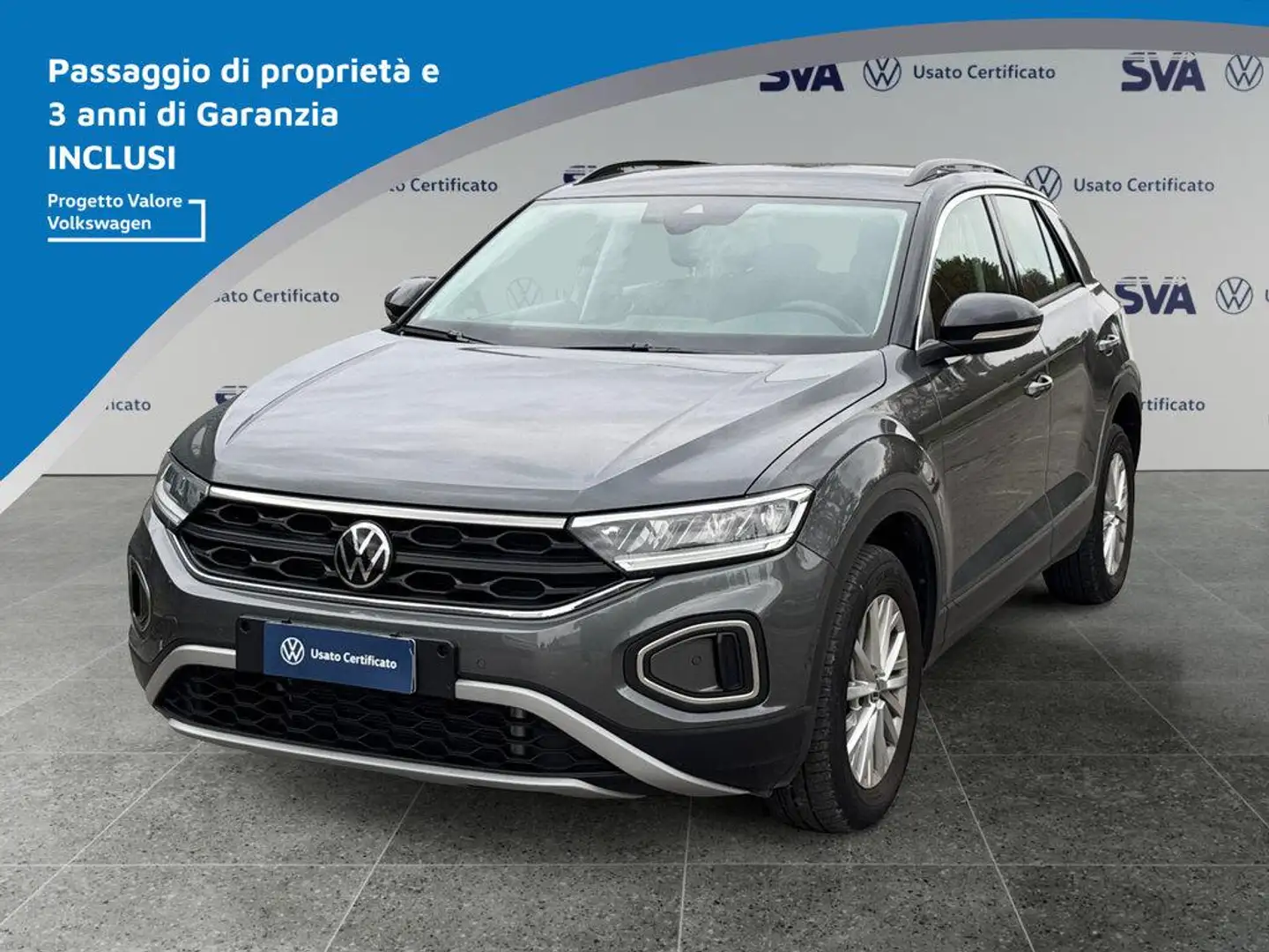 Volkswagen T-Roc 1.0 tsi 110cv Life Grigio - 1