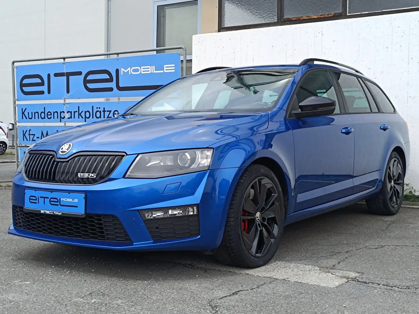 Skoda Octavia Combi 2,0 RS Panorama Navi AHK Car/Play Blau - 1