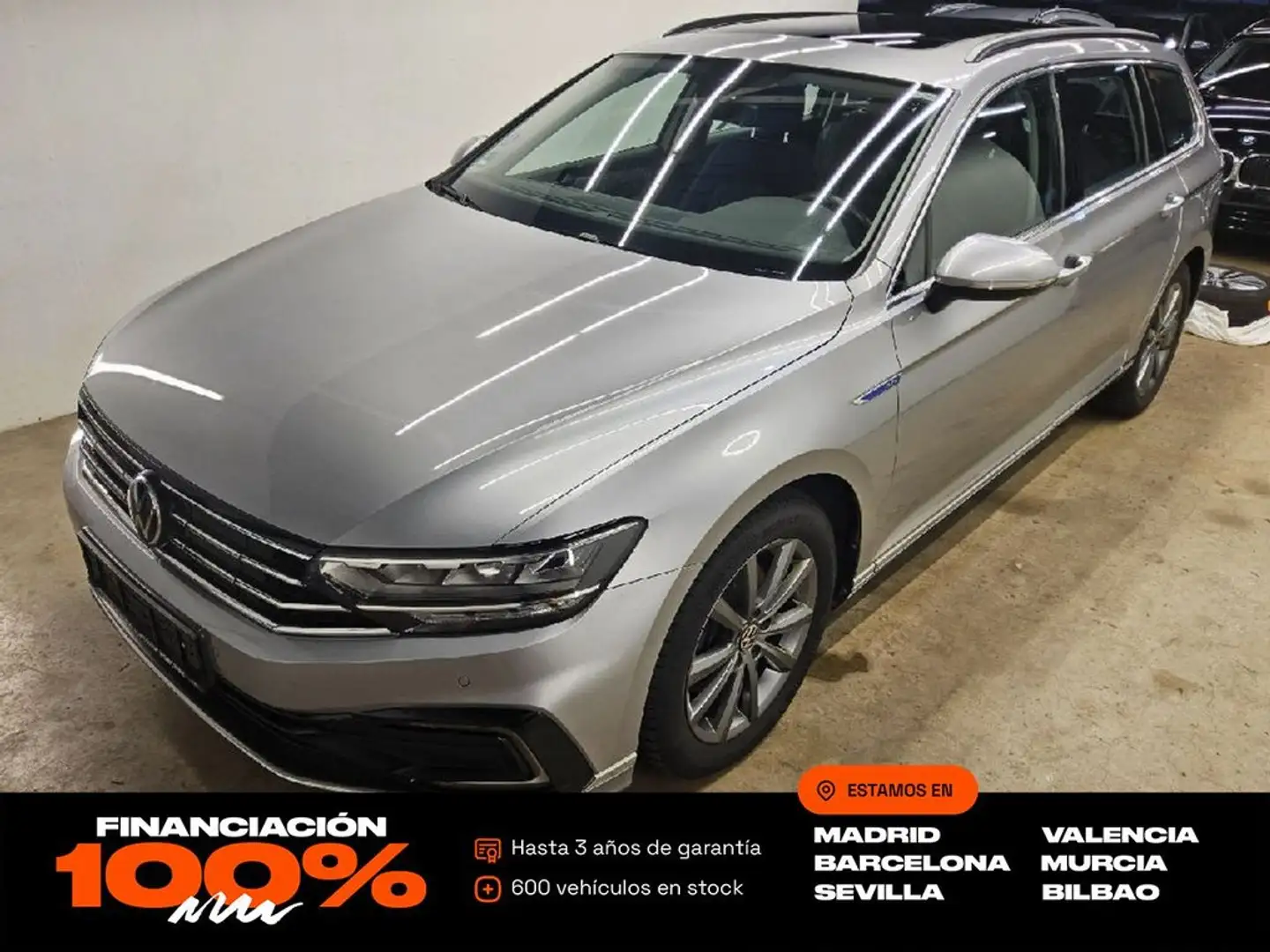 Volkswagen Passat Variant GTE 1.4 TSI e-Power 115kW + 85kW Plateado - 1