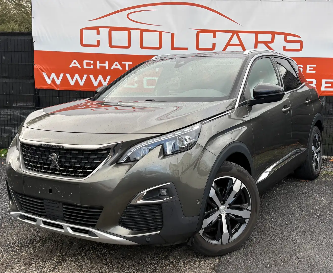 Peugeot 3008 1.2 GT Line - EU6 - GARANTIE 1AN - Grijs - 1