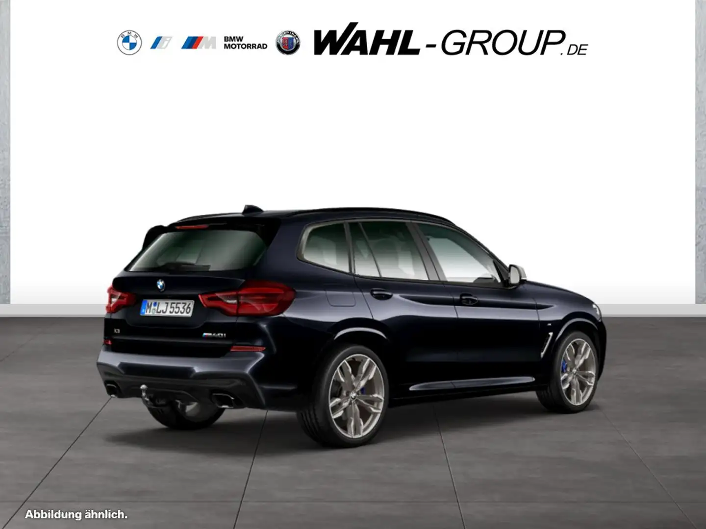 BMW X3 M 40i M Sport Standhzg AHK Panorama HeadUp Nero - 2