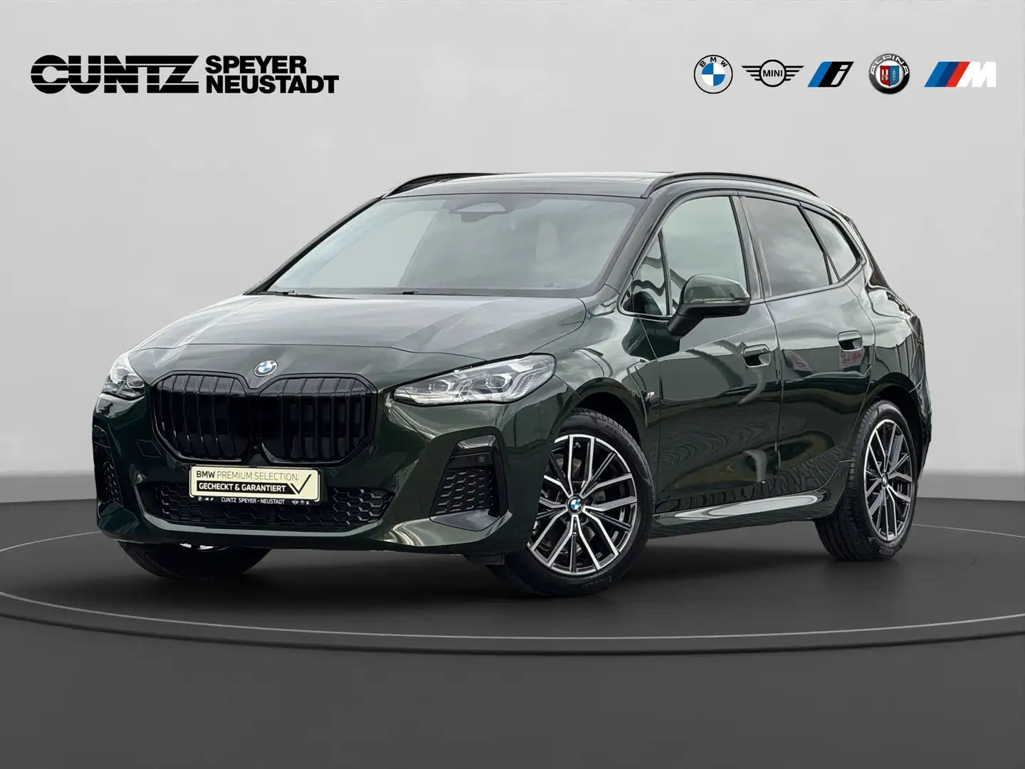 BMW 223 i  xDrive Active Tourer M Sport Panorama Anhängerk Grün - 2