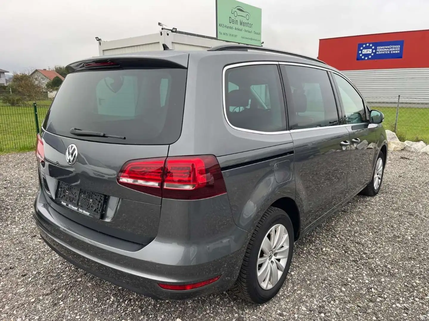 Volkswagen Sharan **MWST Ausweisbar**7Sitzer**AHK** Grau - 2