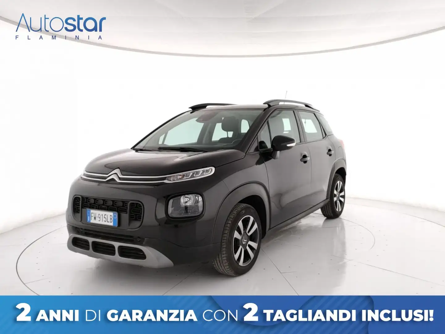 Citroen C3 Aircross 1.2 puretech Feel s&s 110cv my19 Zwart - 1