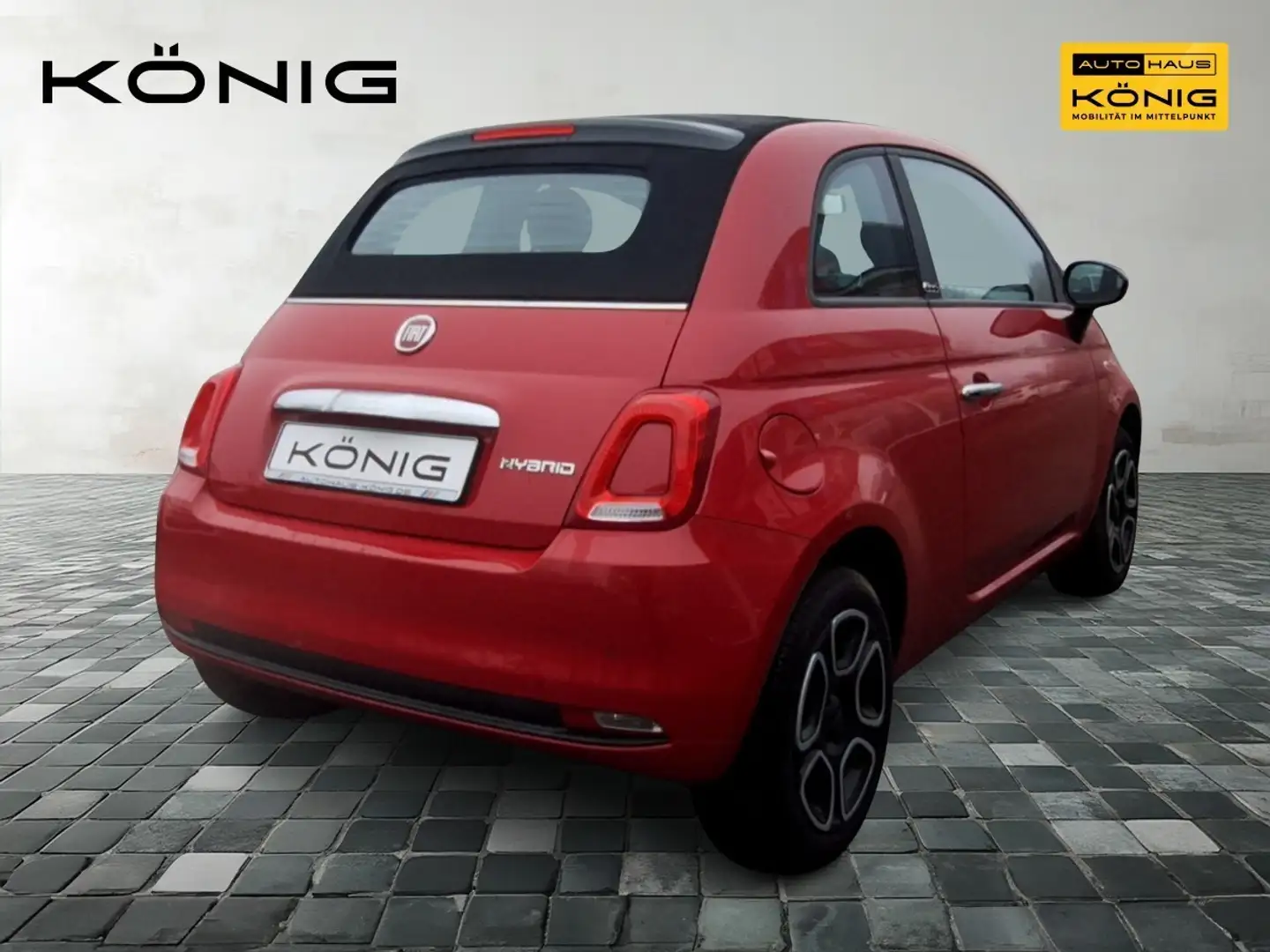 Fiat 500C Cabrio 1.0 GSE Cool & Sound Rot - 2