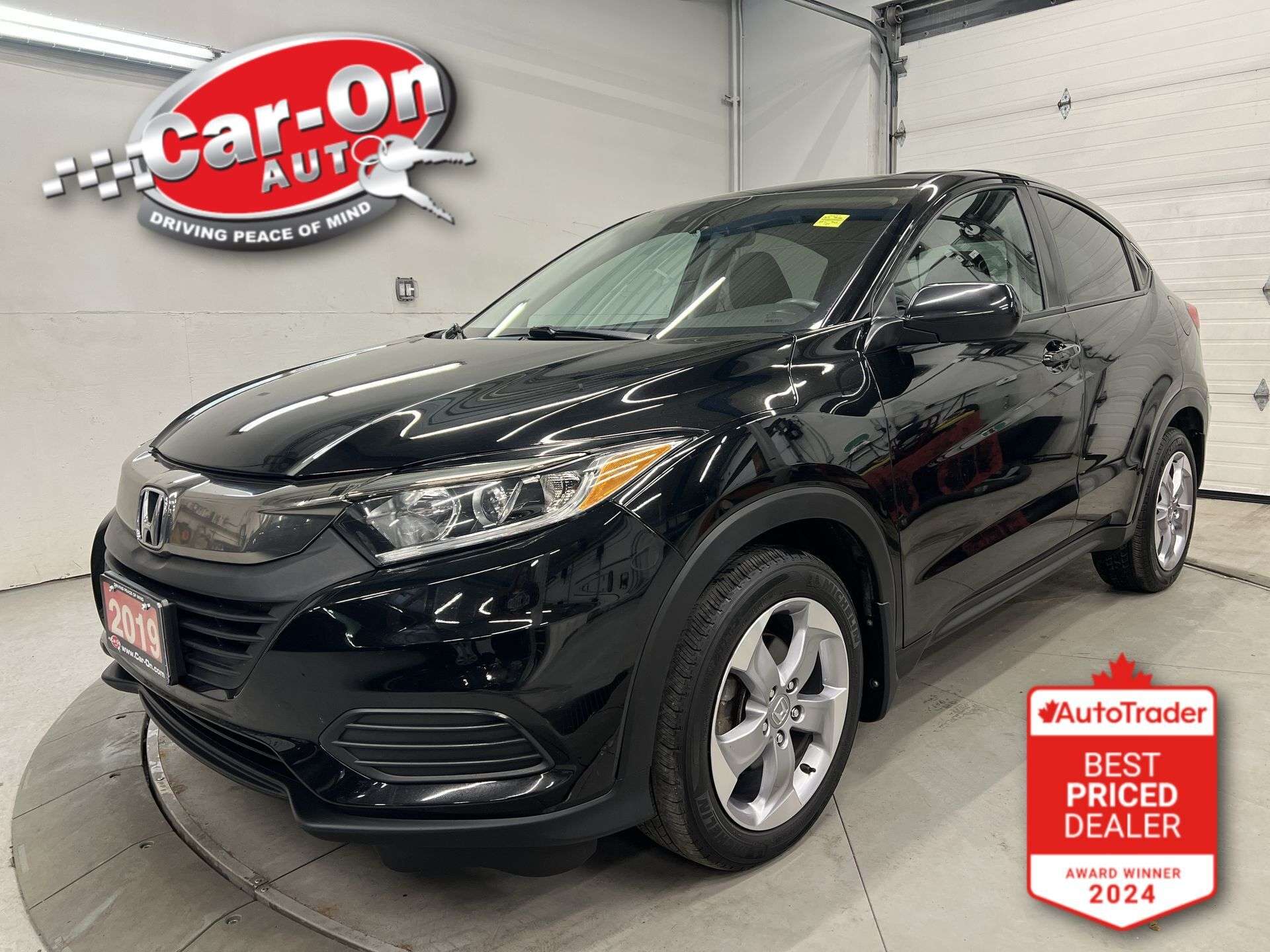 Black 2019 Honda HR-V SUV / Crossover All-Wheel Drive Automatic