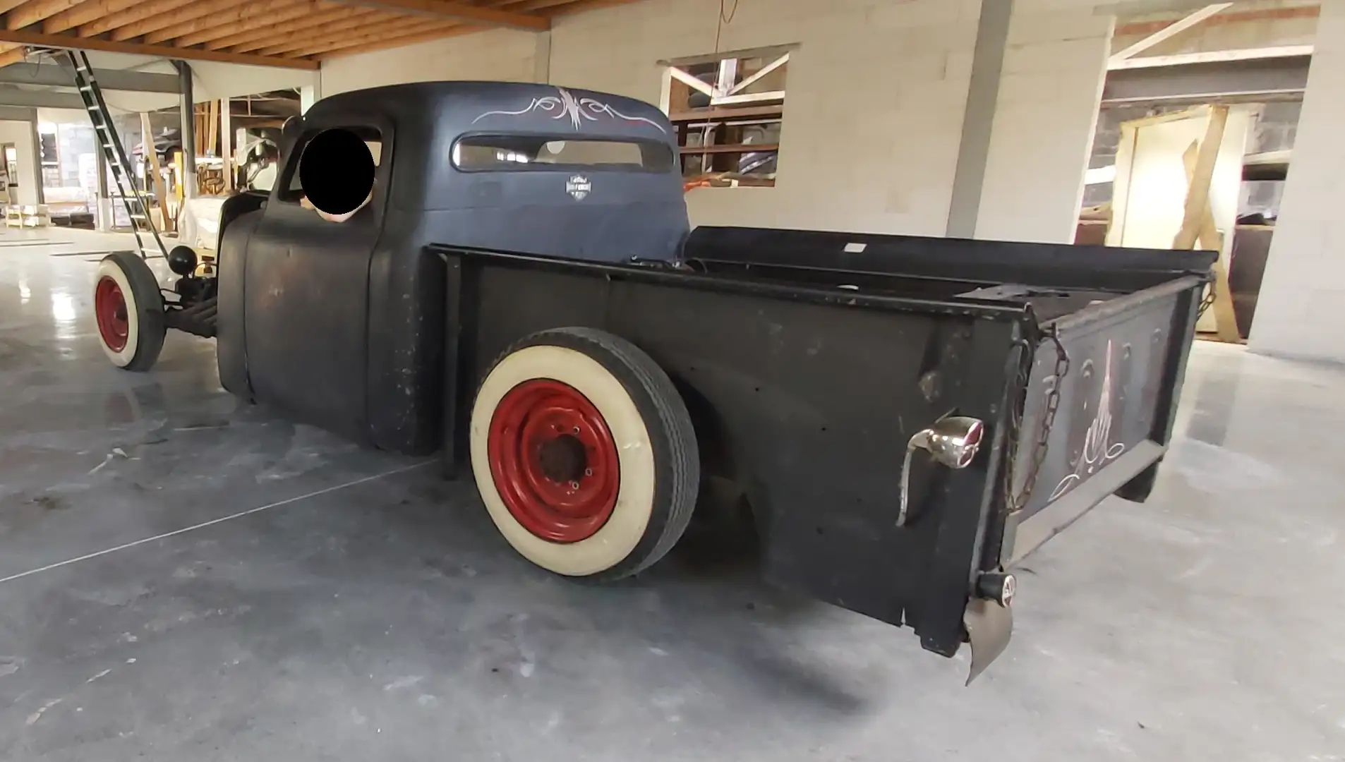 Ford F 100 Ford F-100 Custom Hotrod 1959 V8 Schwarz - 2