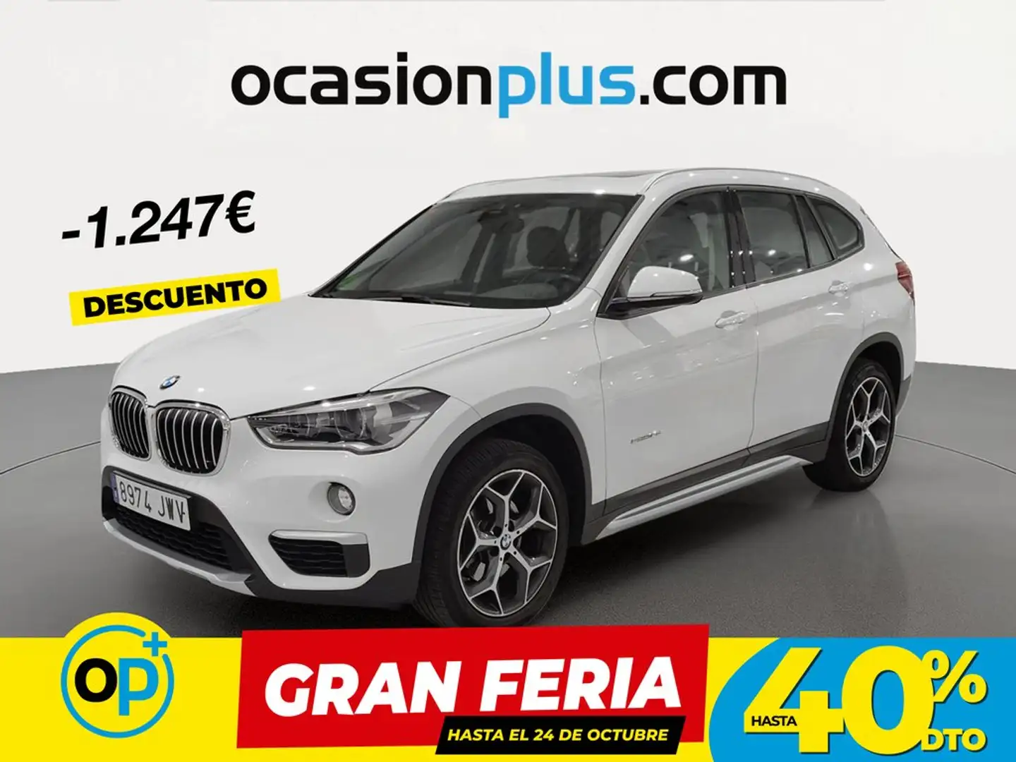 BMW X1 sDrive 18d Blanco - 1