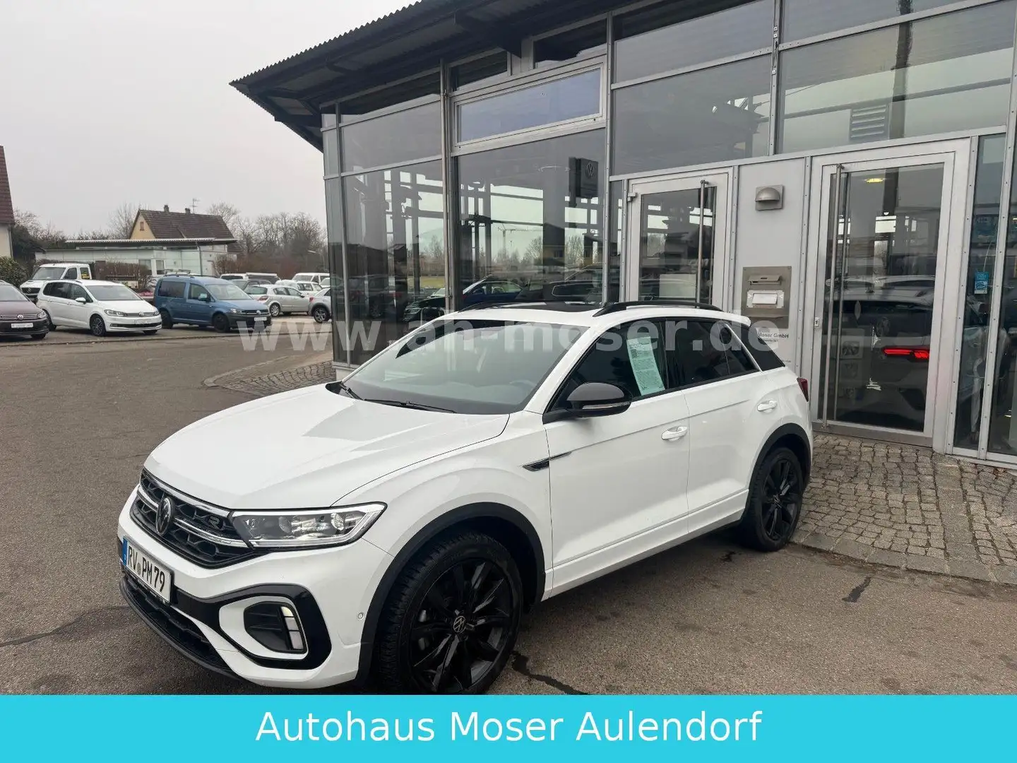 Volkswagen T-Roc R-Line 4Motion DSG/LED/NAVI/ACC/MULTIMEDIA Weiß - 1