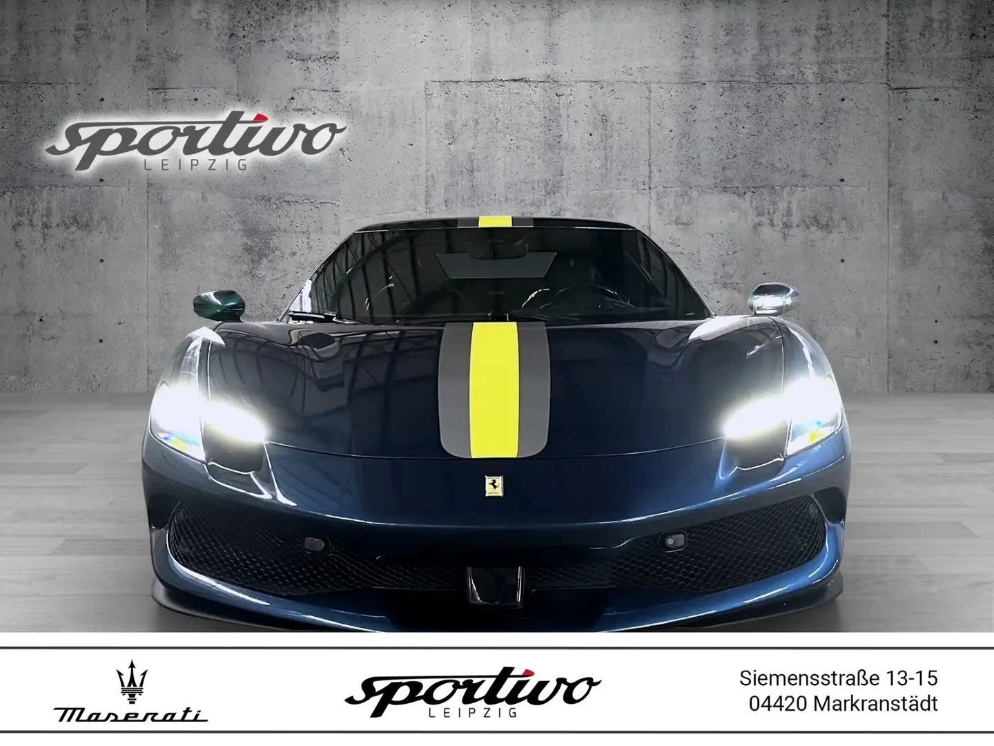 Ferrari 296 GTB Modrá - 1