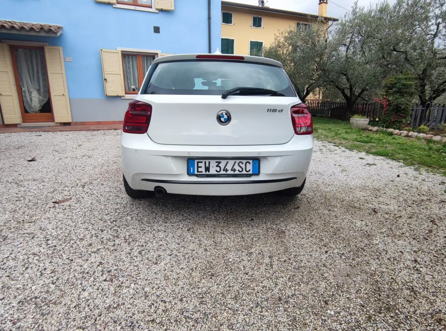 BMW 118 118d 5p Sport Bianco - 2