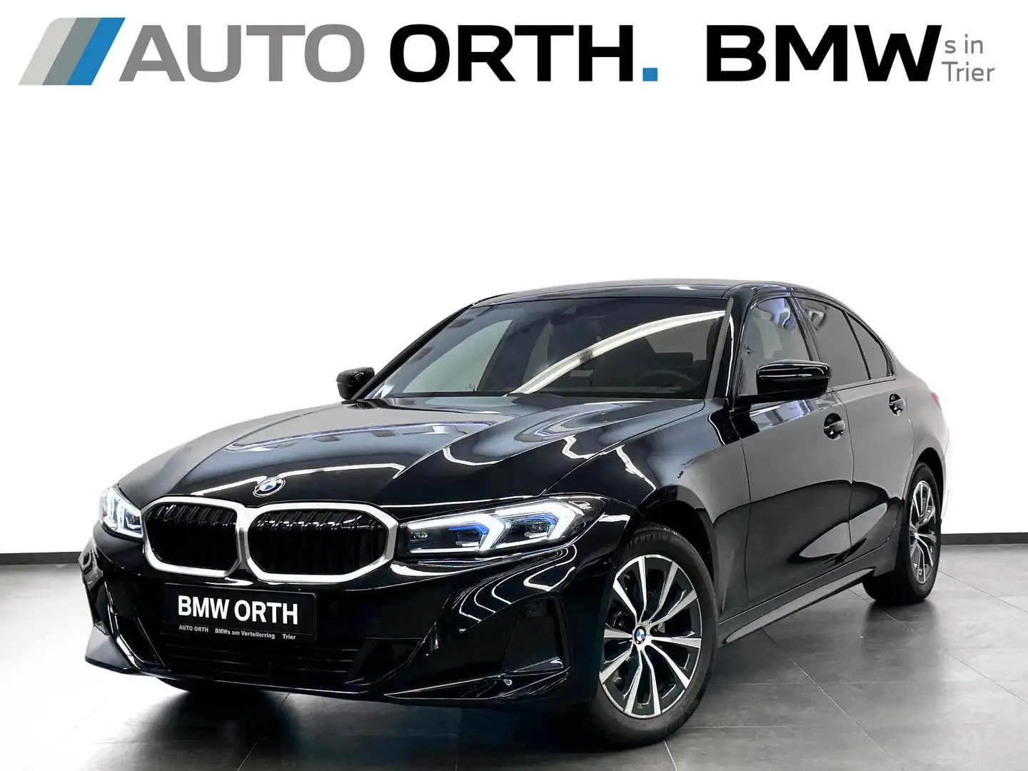 BMW 320 d Limousine AUT. LC+ HUD KAMERA SP-SITZE AHK Чорний - 2
