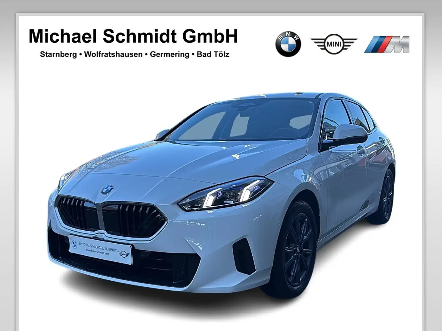 BMW 118 d DAB LED RFK Komfortzg. Parkassistent Shz Weiß - 1